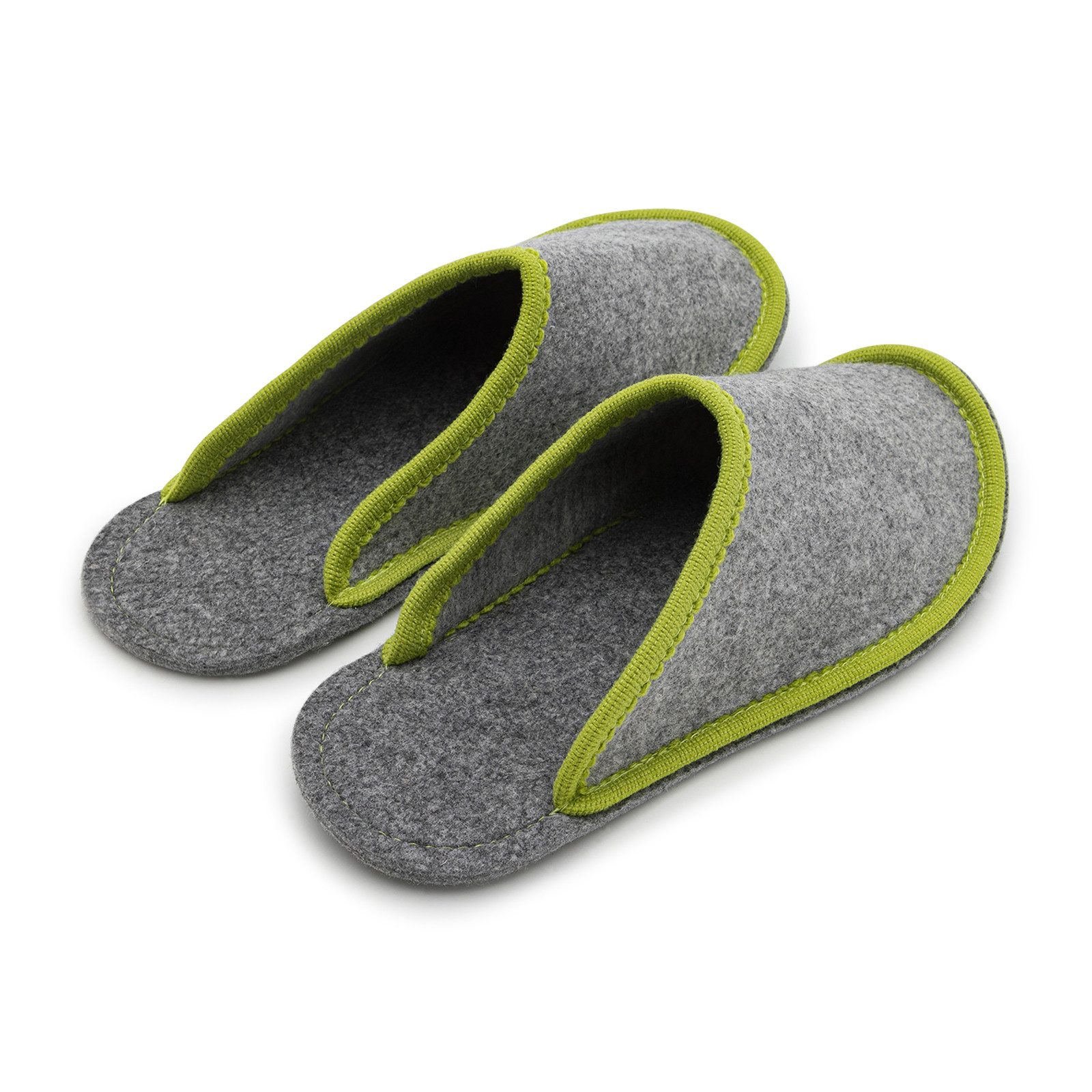 Gästepantoffel Walkfilz ABS-Sohle Herren Damen Hausschuh Filzpantoffel Pantoffel