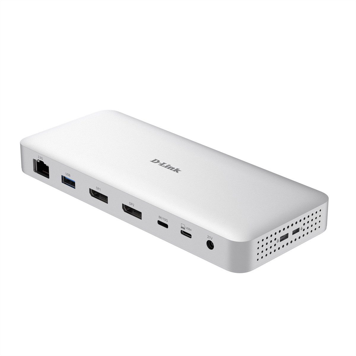 D-Link DUF-901/E Docking Station 9-in-1 USB-C 4.0 Computer-Adapter USB Typ C (USB-C) Weiblich (Buchse) zu DisplayPort Weiblich (Buchse)