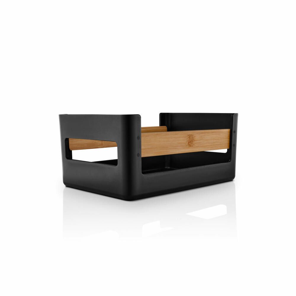 Eva Solo Aufbewahrungssystem Nordic Kitchen Black, 26 x 18 cm, Karbonisierter Bambus, Kunststoff
