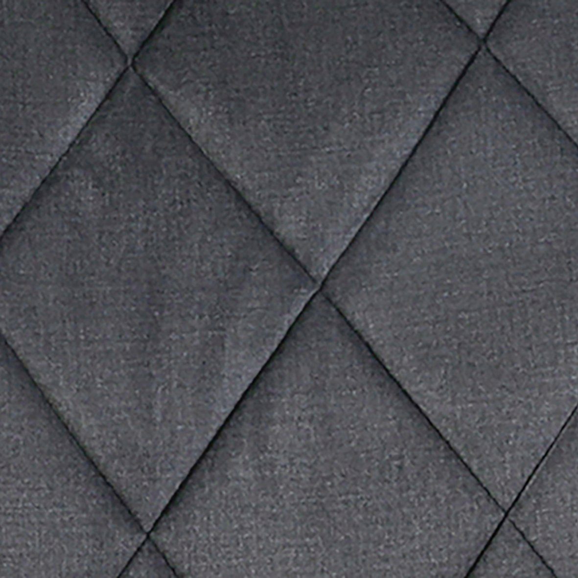 byLIVING Stuhl Samtstoffbezug mit (2er-Set), grau oder schwarz, in Steppung SUNNY in Webstoff- Gestell