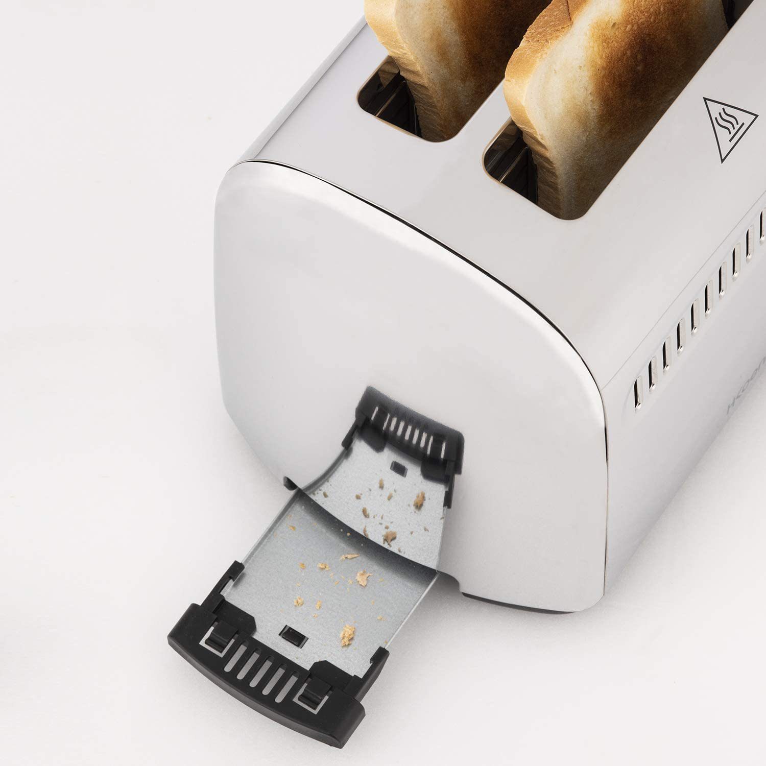 H.Koenig Toaster TOS9 Scheiben Toast, 2 W 950 für