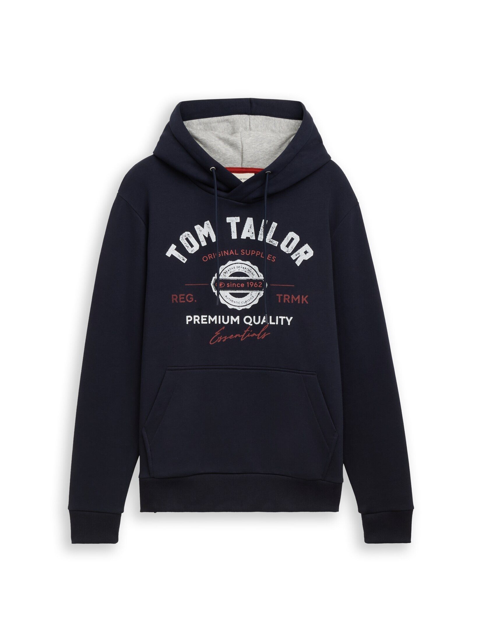 TOM TAILOR Sweatshirt Strick & Sweatshirts Hoodie Sweatshirt mit Logo-Print