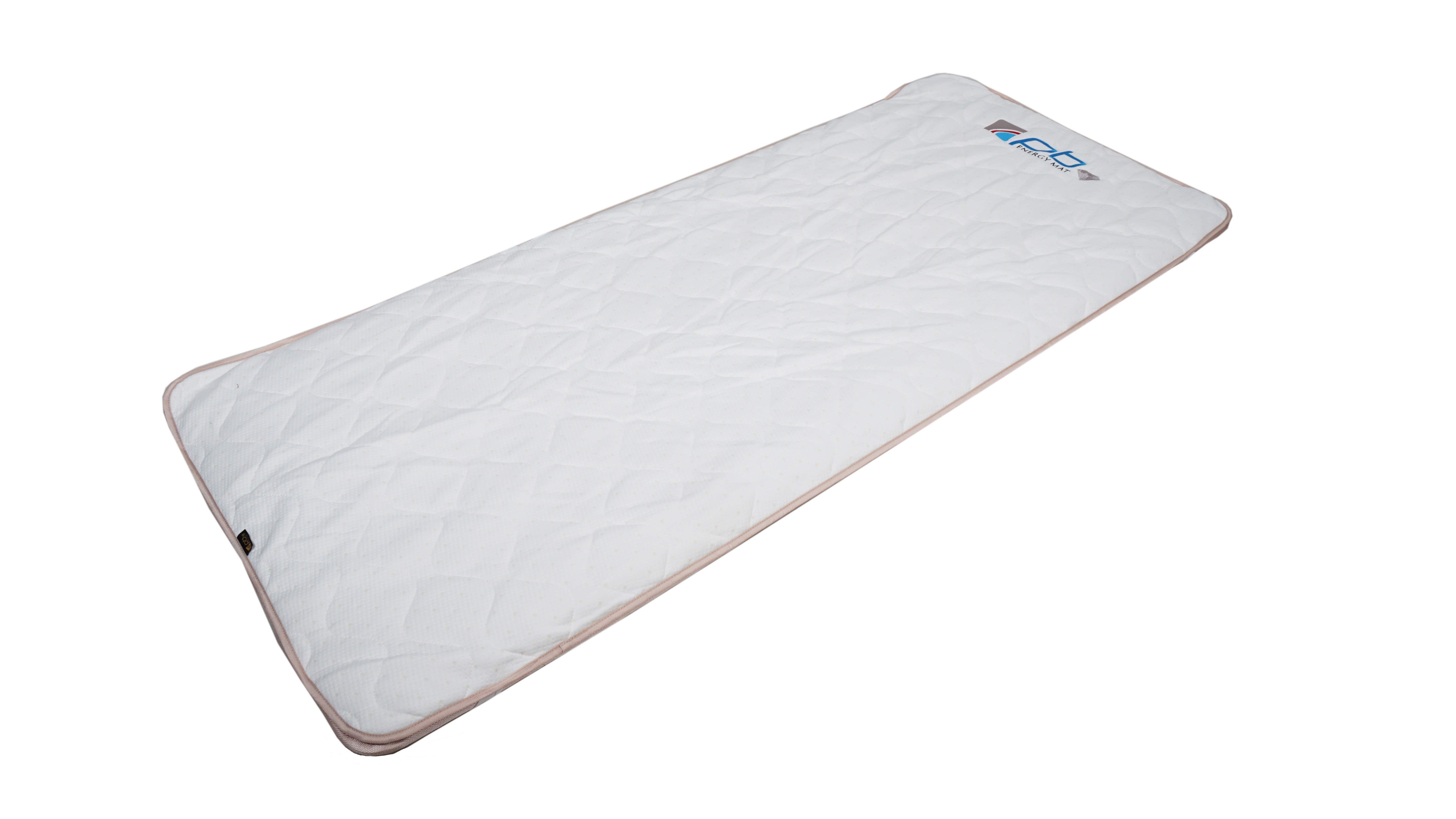 pb Energy Mat Massageliegenbezug hochwertiger maßgefertigter Kristallmatten Baumwollbezug, Baumwolle, Polyester, Gummizug: Elastische Halteriemen garantieren einen passgenauen und festen Sitz, (1 Stück), wasserundurchlässig für Premium und Premium 2 Edelsteinmatten