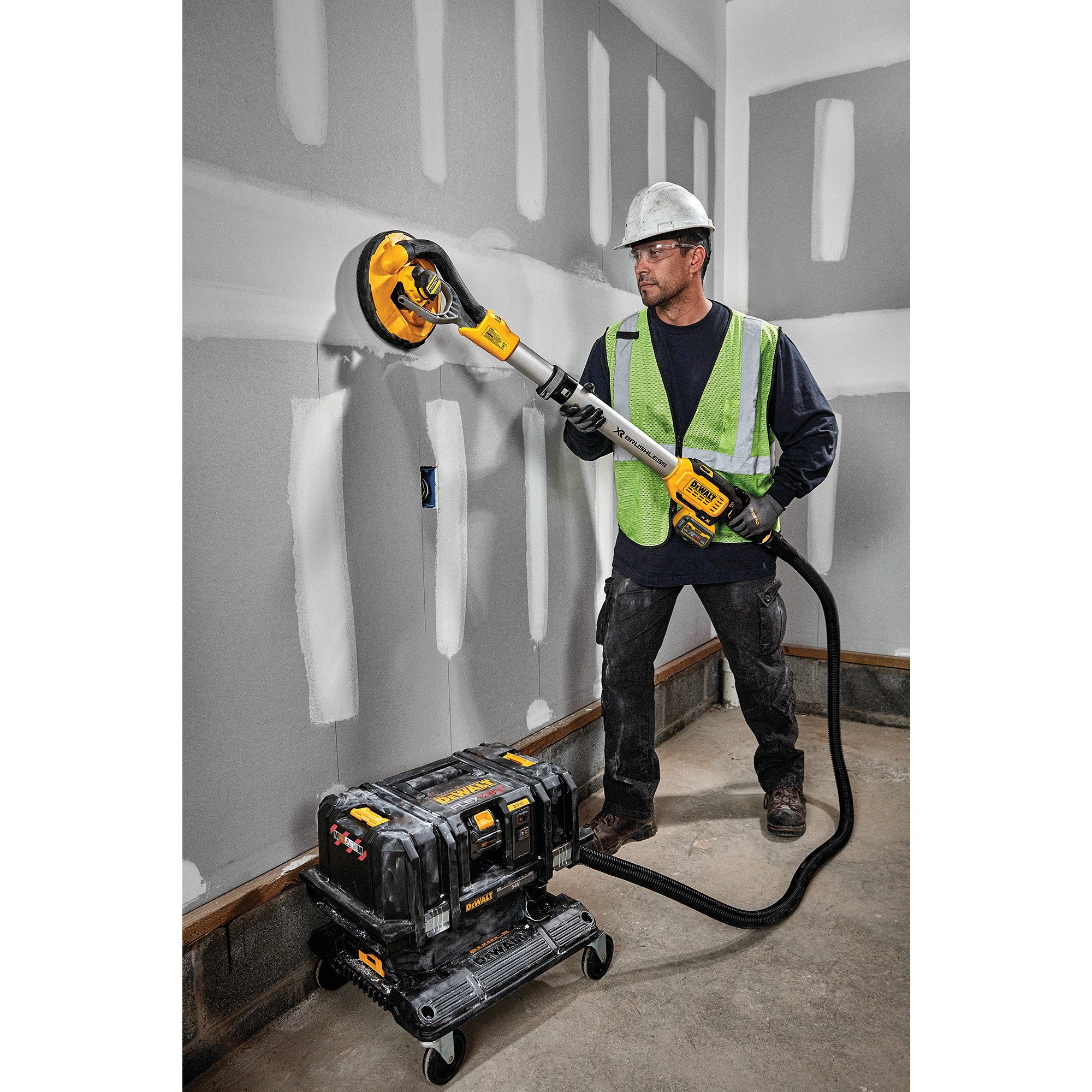 DeWalt Exzenterschleifer DEWALT Akku-Trockenbauschleifer DCE800NB,18 Volt