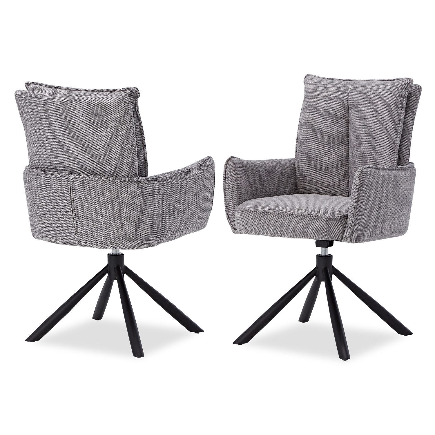 Homestyle4u Polsterstuhl Polstersessel Stühle Esstisch Esszimmerstuhl günstig online kaufen
