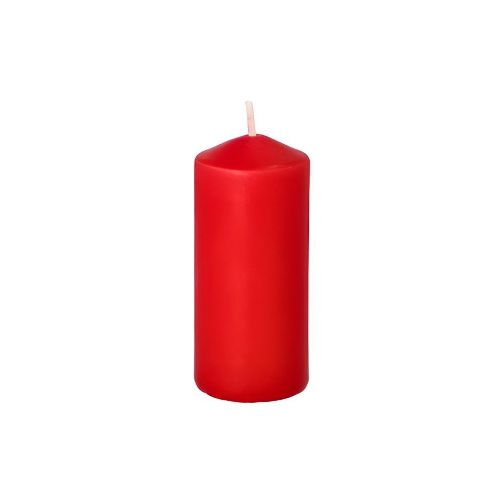 PAPSTAR Stumpenkerze Stumpenkerzen Ø 40 mm, 90 mm rot 10 Stk – Bild 4 von 4