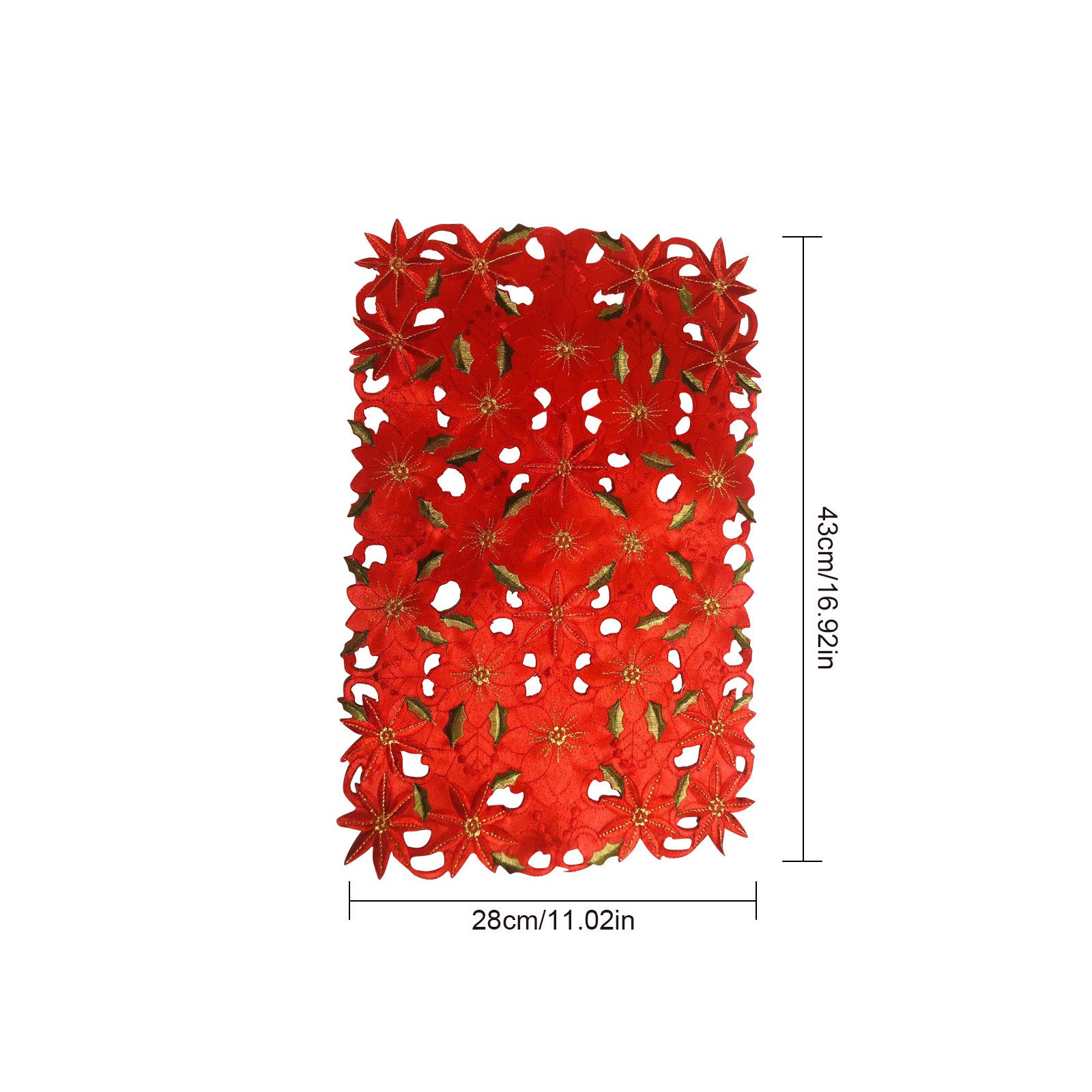 MODFU Tischläufer Weihnachtstischläufer Tischwäsche Weihnacht Deko günstig online kaufen