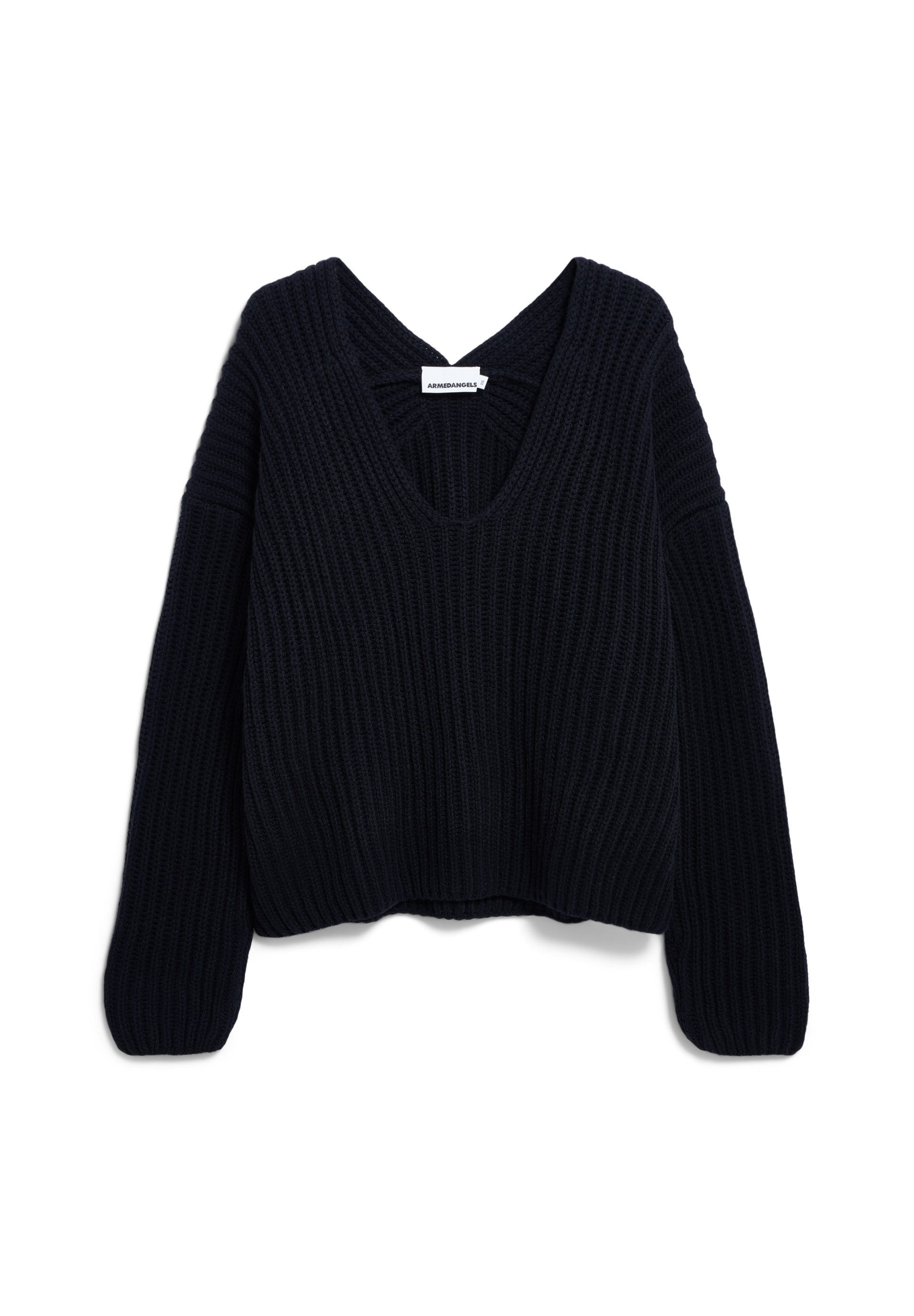 Armedangels Strickpullover TIANAA SOLID Pullover Loose Fit aus Bio-Woll Mix günstig online kaufen