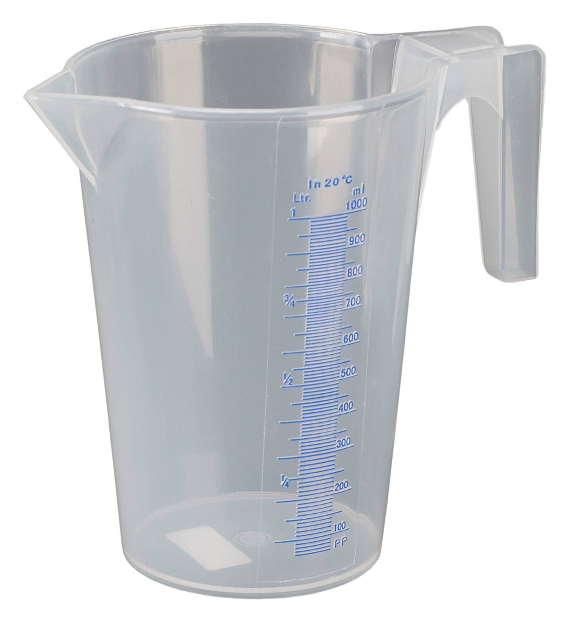 Pressol Messbecher, Polypropylen 1l transparent