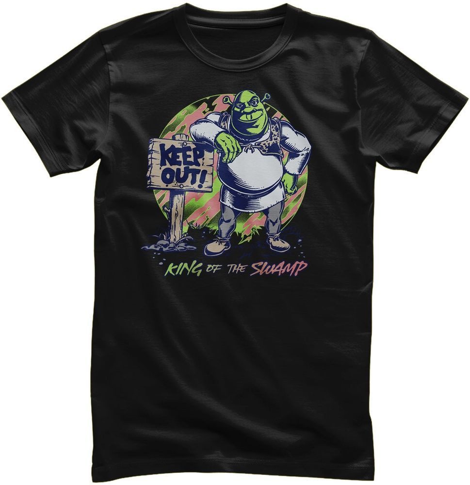 Shrek T-Shirt KEEP OUT - King Of The Swamp T-Shirt