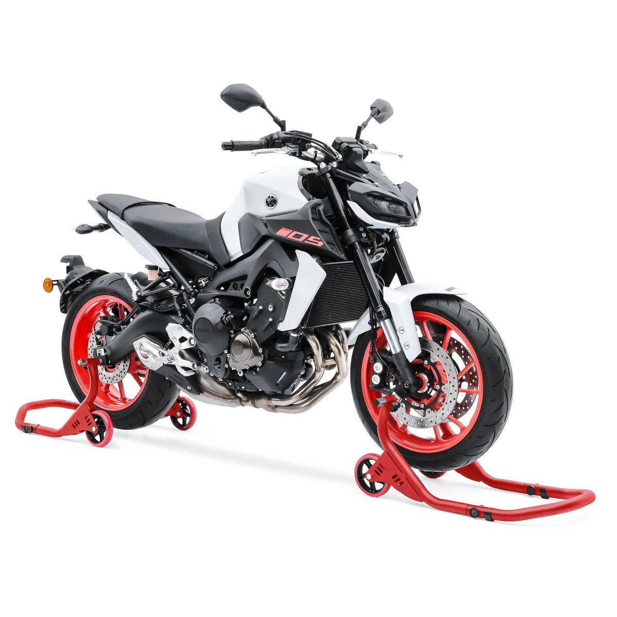Motorradheber Montageständer Set für KTM 790 / 390 Duke Motorradständer vorne hinten