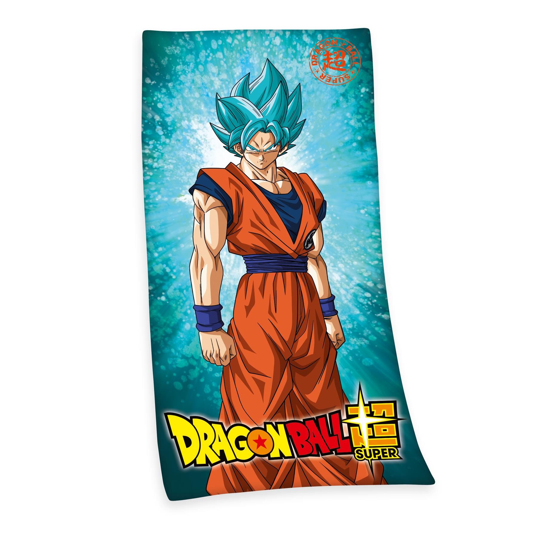 Herding Young Collection Strandtuch Dragonball Velourstuch Gr. 75/150 cm Tuch, (1-St), Sport, Strand & Badehandtuch Liegetuch Saunatuch