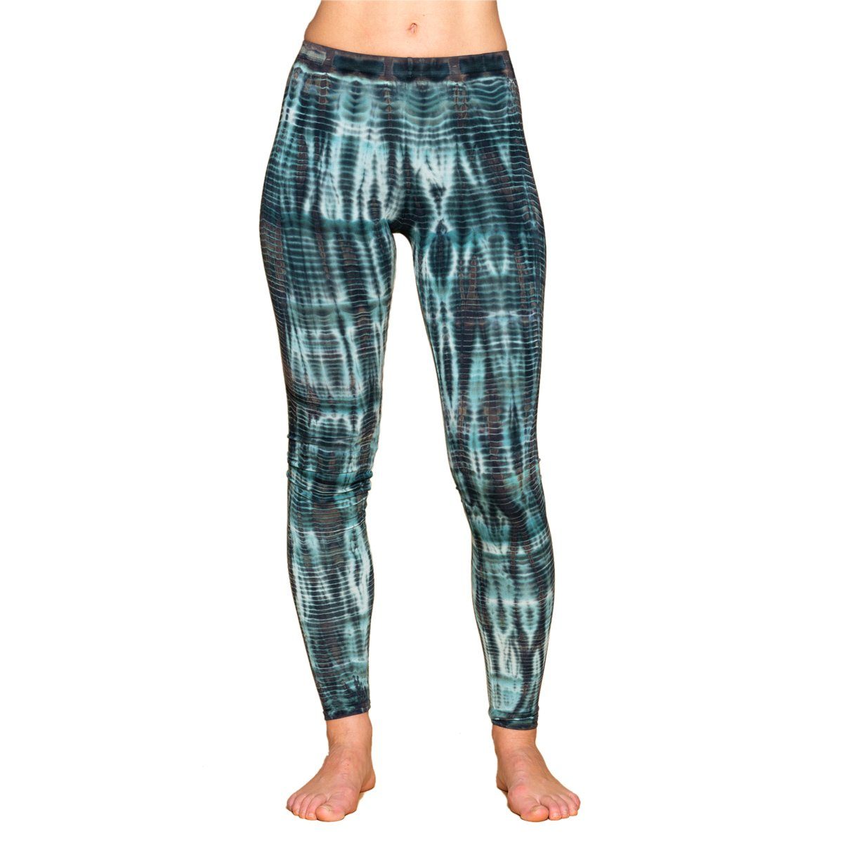 PANASIAM Leggings Unikat Batik Leggings 'Dschungel' günstig online kaufen