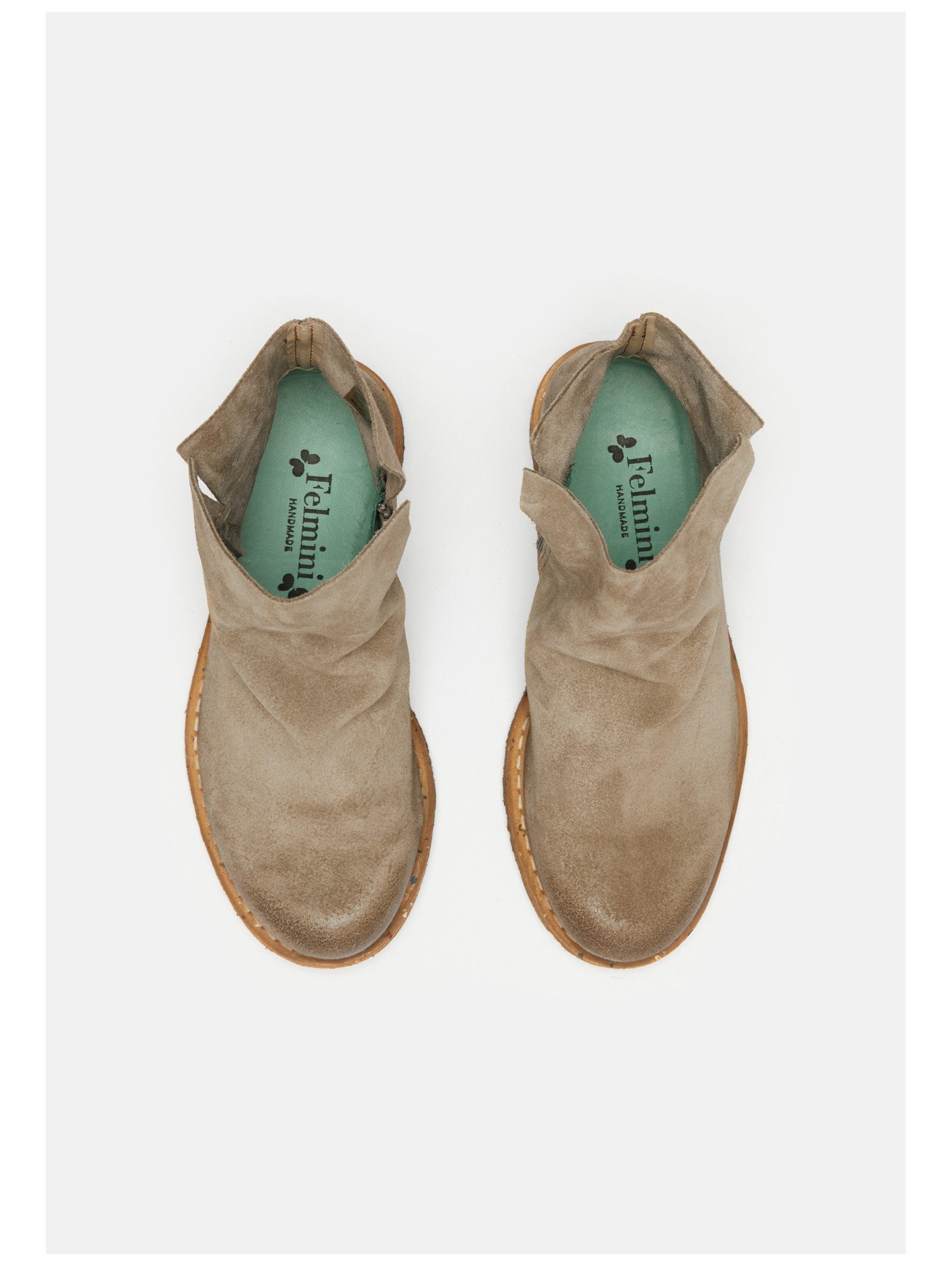 Felmini Stiefelette Veloursleder . Stiefelette