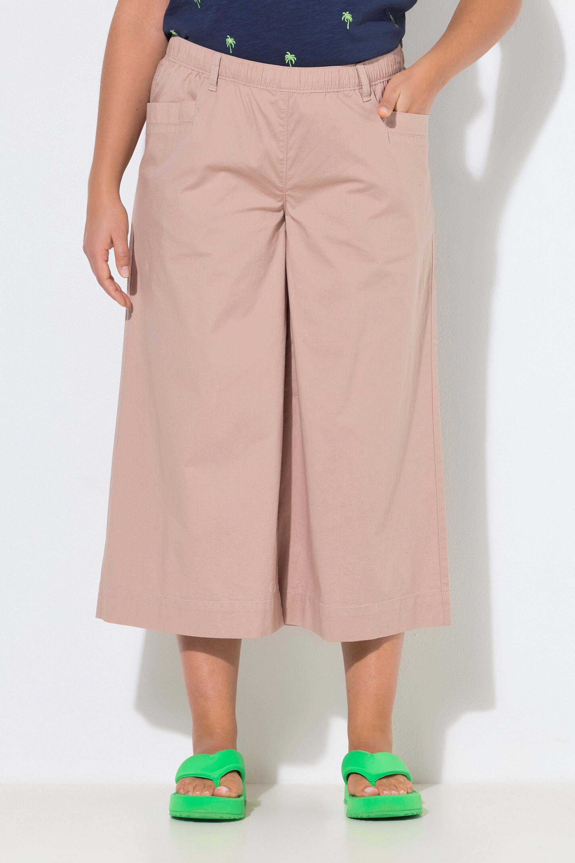Laurasøn Culotte 3/4 leichte Cotton Culotte Gummibund