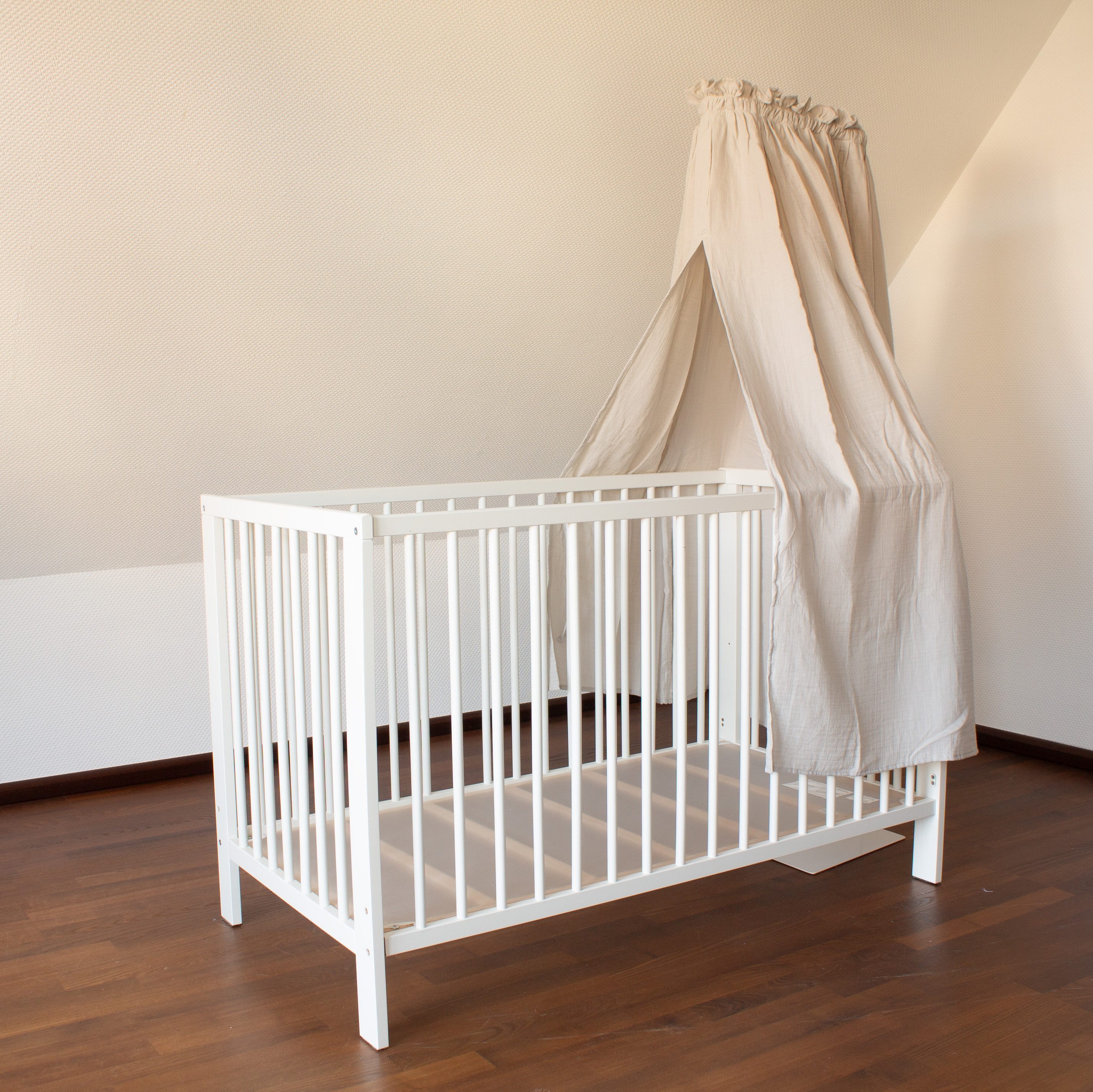 Babykajo Betthimmel Stoff + Ständer (Set, 1-tlg., in verschiedenen Varianten), Betthimmel Ständer mit Betthimmel für Babybetten