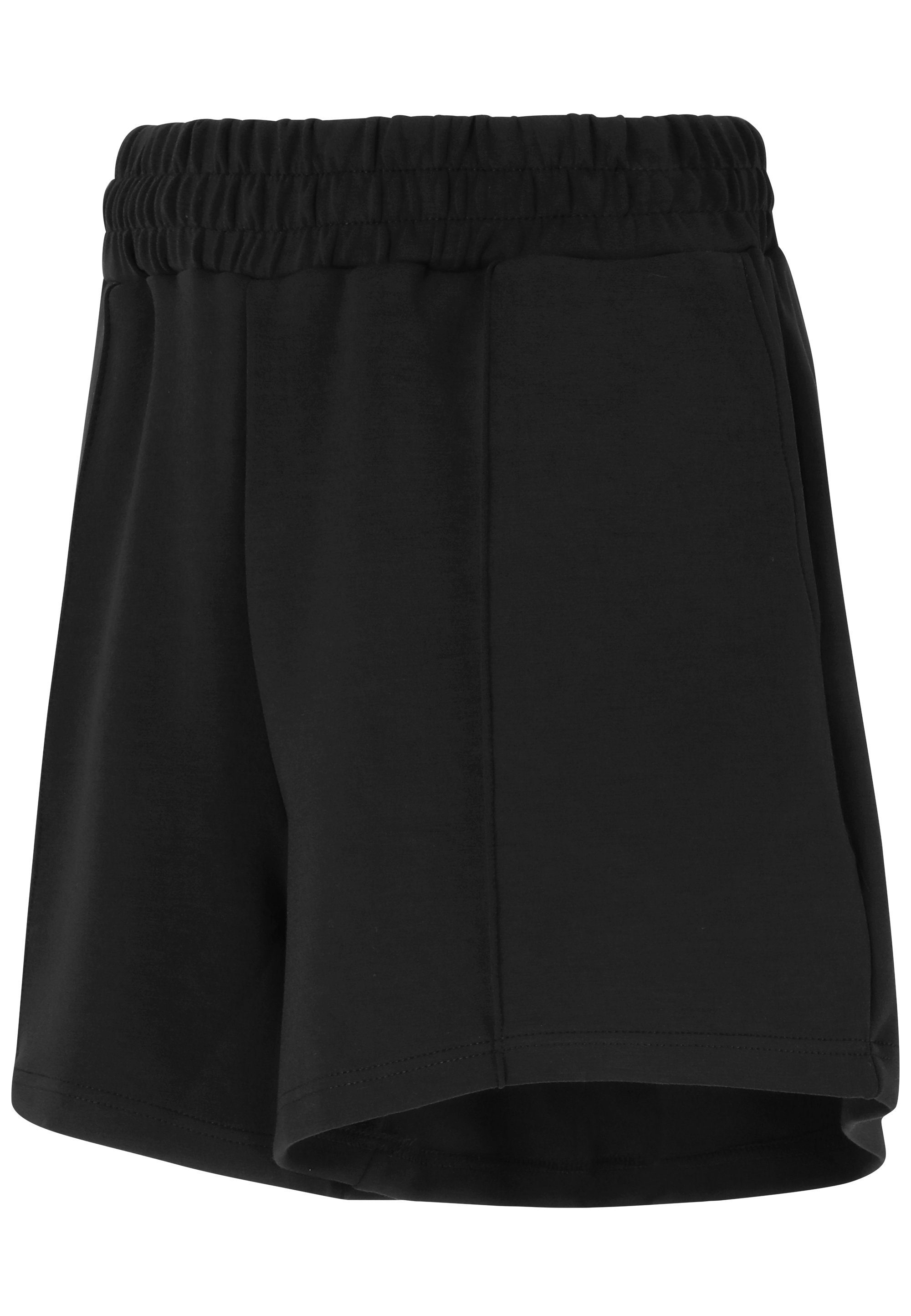 mit Dehnbund bequemem ATHLECIA Jacey Shorts schwarz