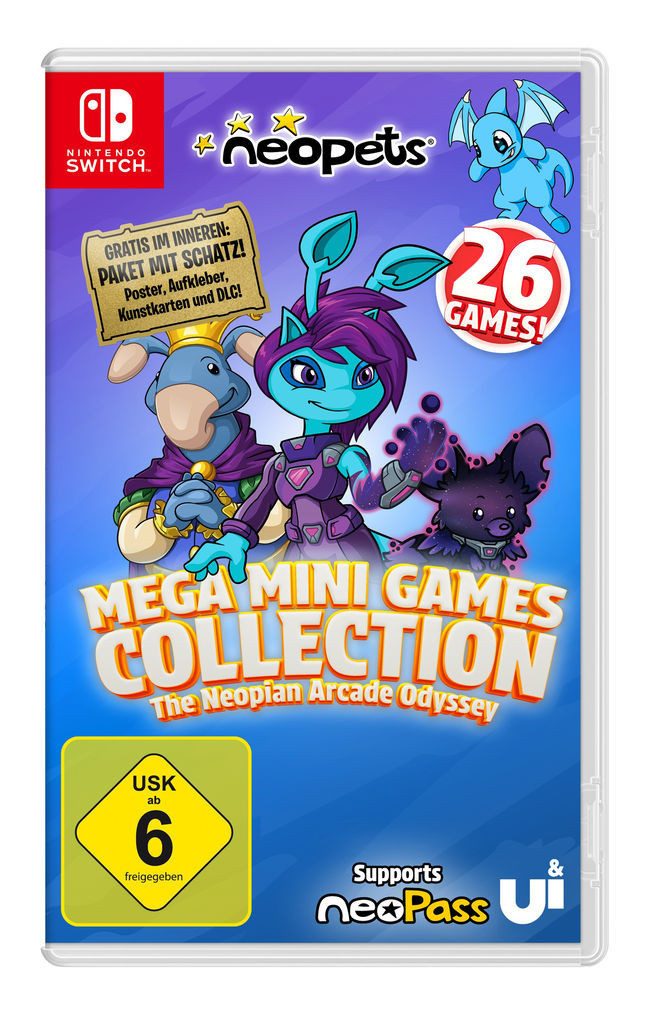 Neopets - Mega Mini Games Collection D1 Edition Nintendo Switch
