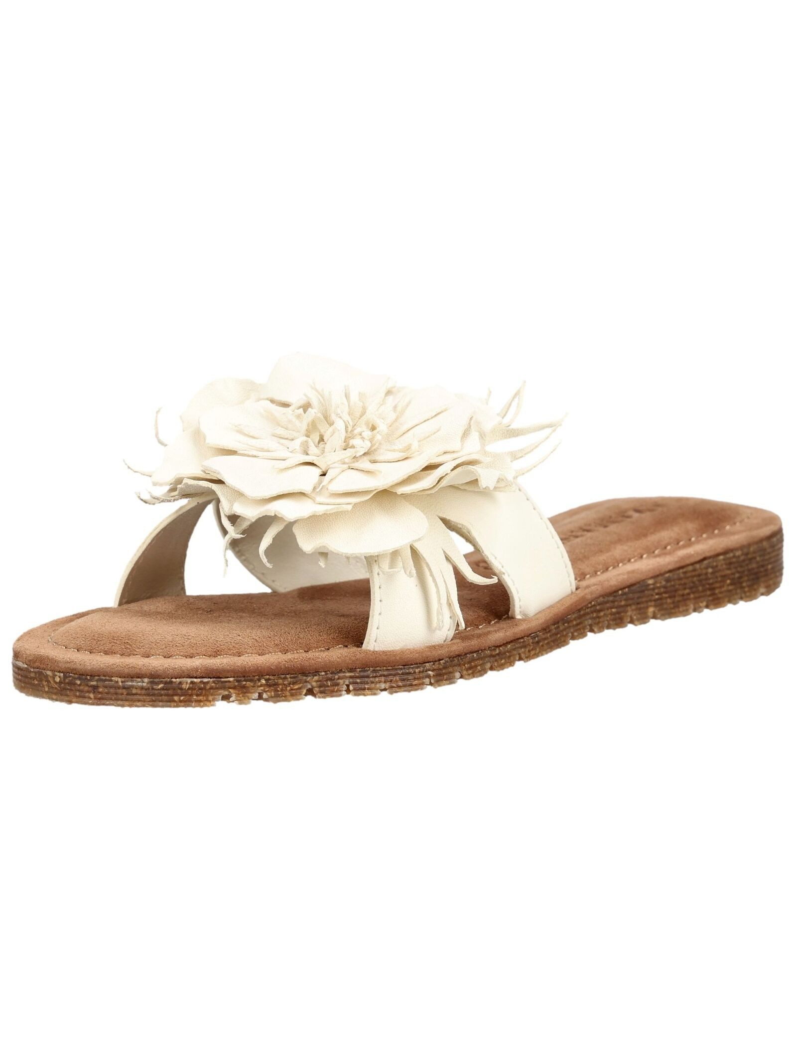 Lazamani Pantoletten Leder/Textil Pantolette