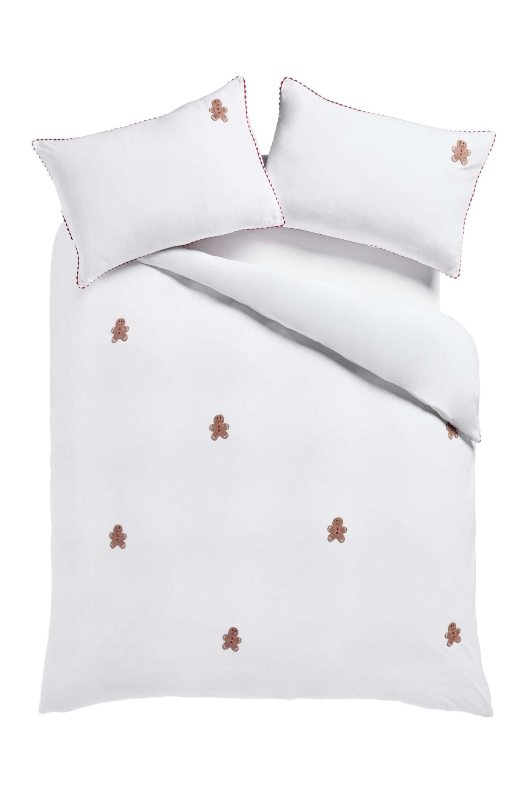 Next Bett-Set Weihnachtliche Bett- & Kissenbezüge aus Baumwolle, Bezug: Bau günstig online kaufen