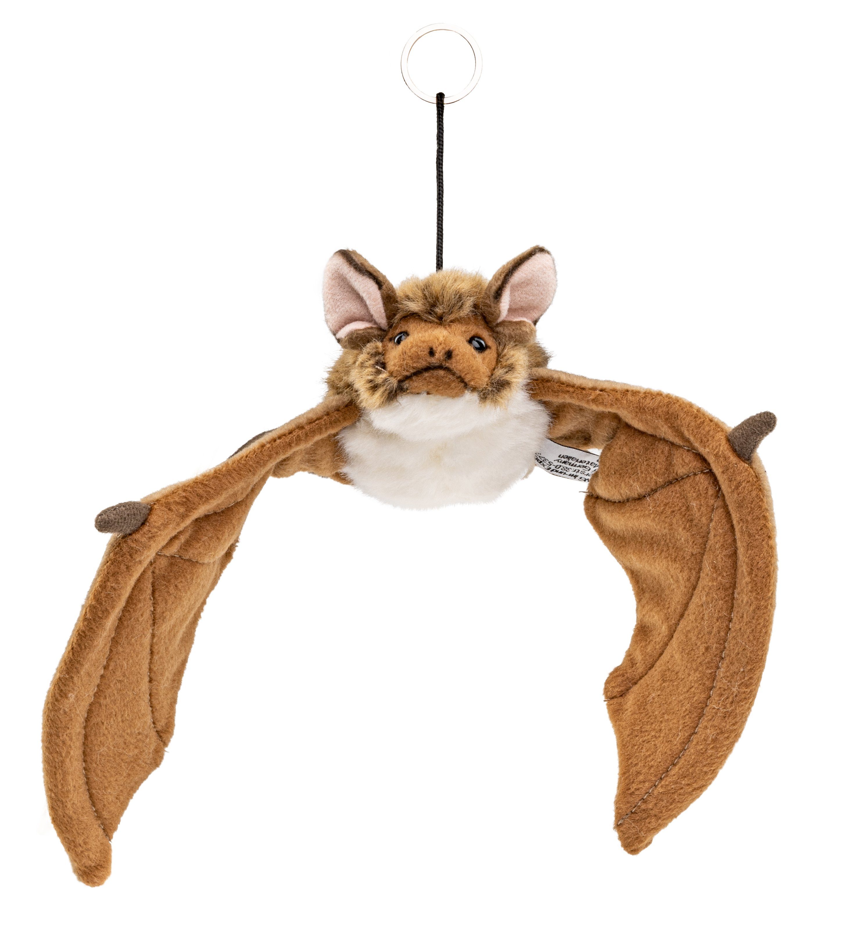 Uni-Toys Kuscheltier Fledermaus, groß - Mit Schlüsselring - 35 cm (Breite) günstig online kaufen