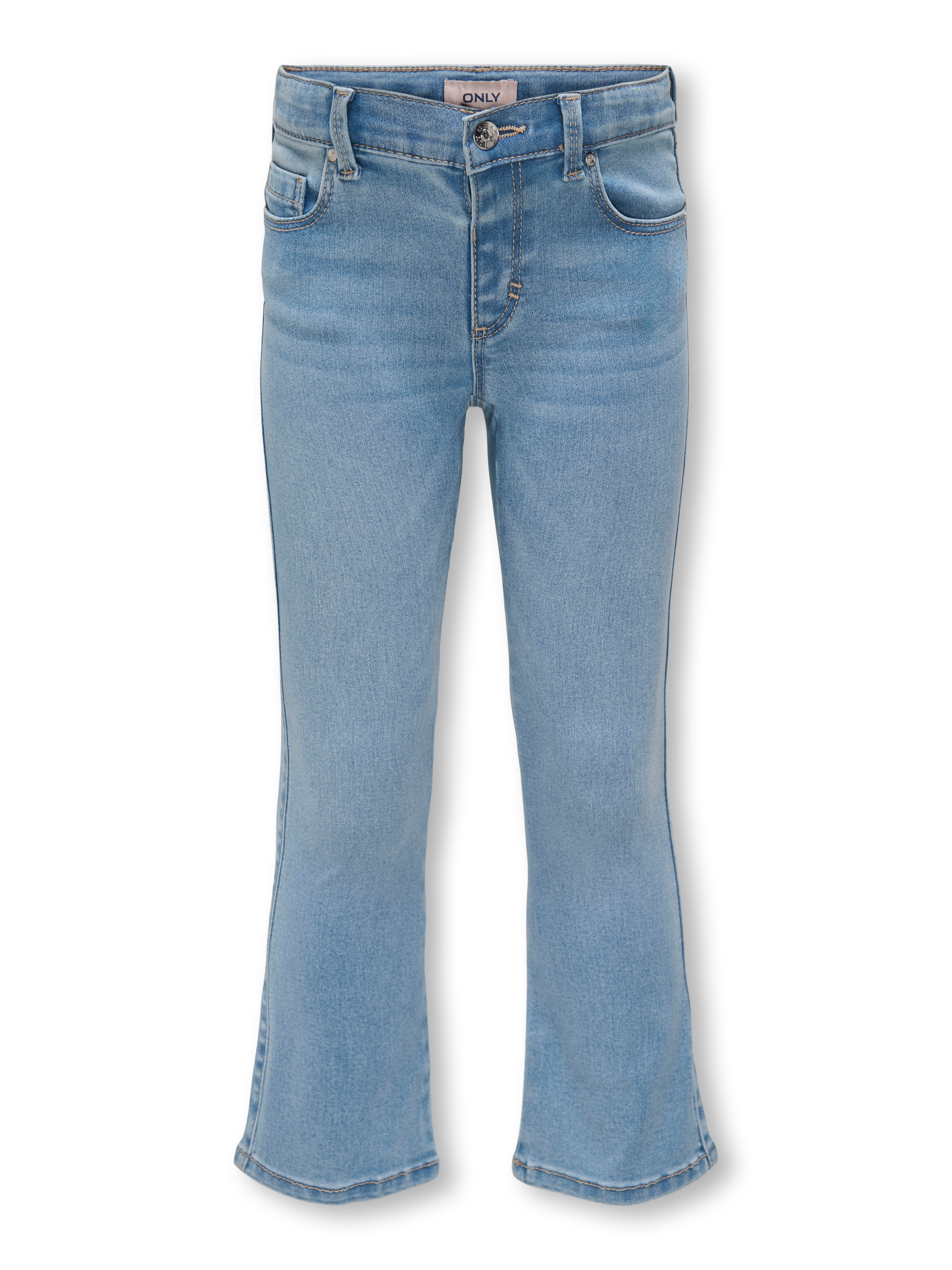 KIDS ONLY Bootcut-Jeans KMGROYAL FLARED JEANS DNM NOOS