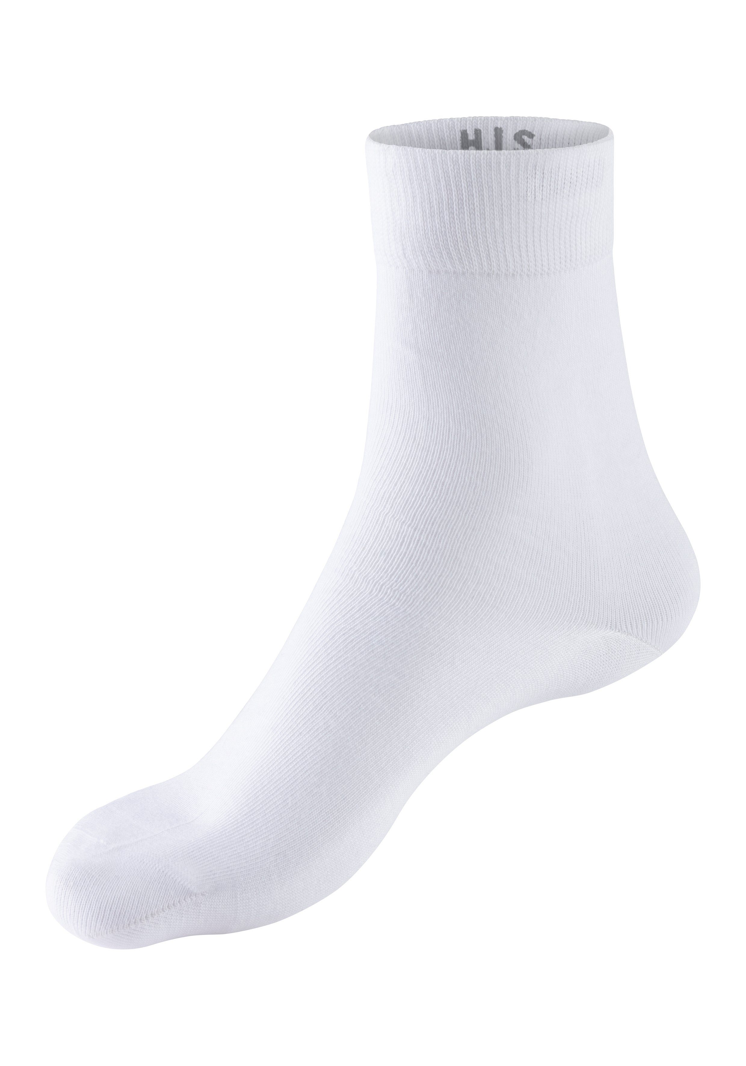 H.I.S Basicsocken (Packung, 10-Paar) mit eingestrickten Symbolen