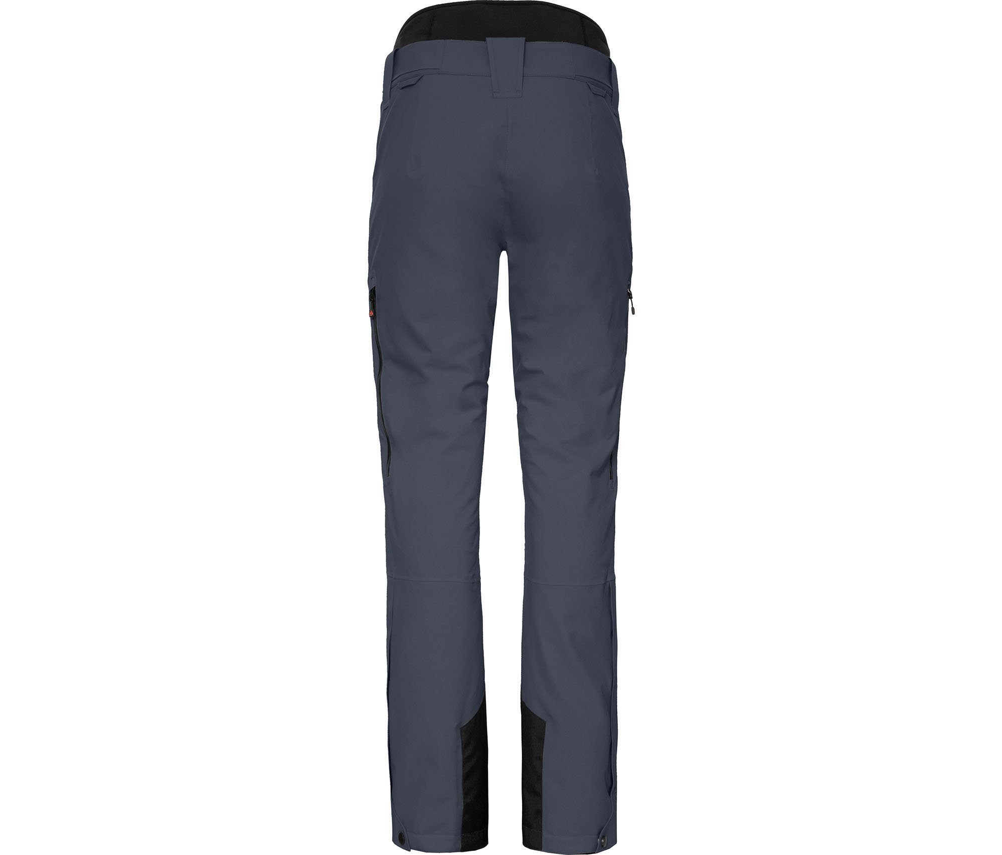 Bergson Skihose TUSBY COMFORT grau/blau Normalgrößen mm Skihose, wattiert, Wassersäule, Damen 20000 recycelt