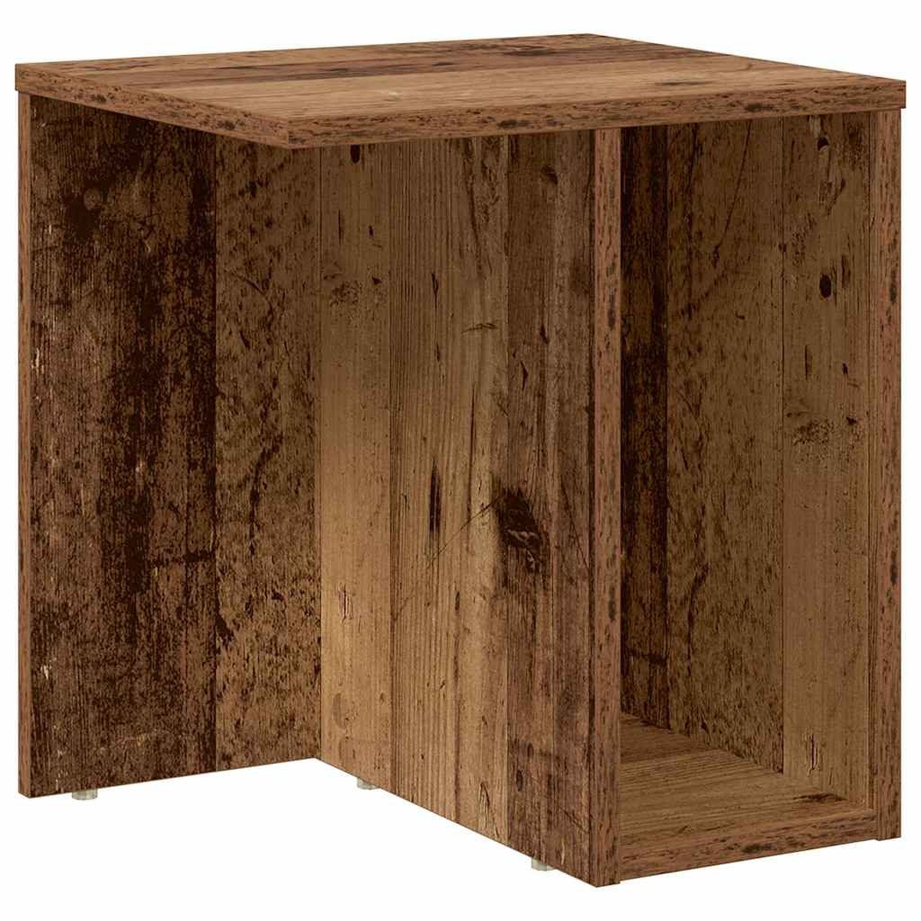 vidaXL Beistelltisch Beistelltisch Altholz 37 x 32 x 40 cm Holzwerkstoff (1-St)
