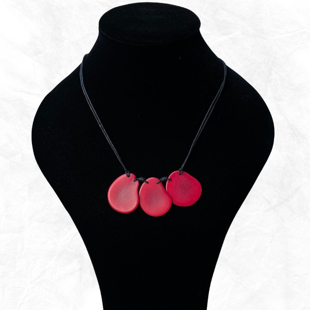 La Tagua Manufactura Statementkette - Kette - handgefertigt - Naturkette