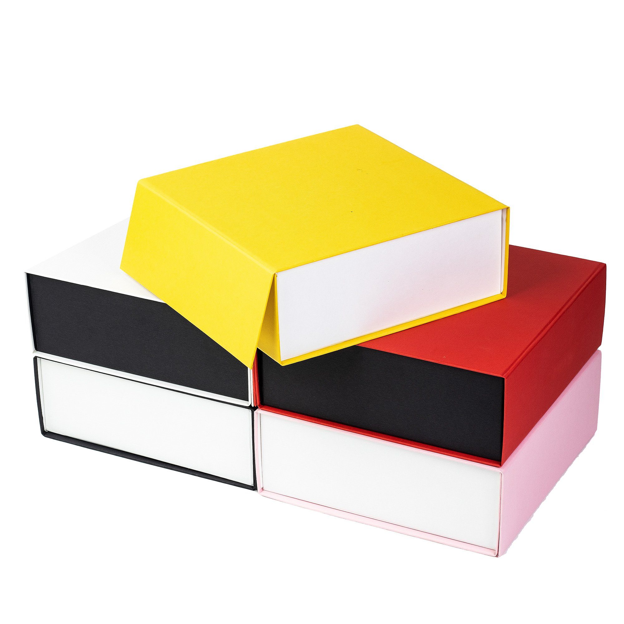 AdelDream Aufbewahrungsbox für FünfFarben Rechteck mit und Magnet Geschenkbox Babybrautjungfer Deckel Geschenkbox Geburtstagsgeschenk und Hochzeiten