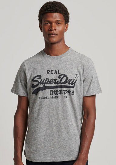 Superdry Rundhalsshirt SD-VINTAGE VL NOOS TEE Athletic grey