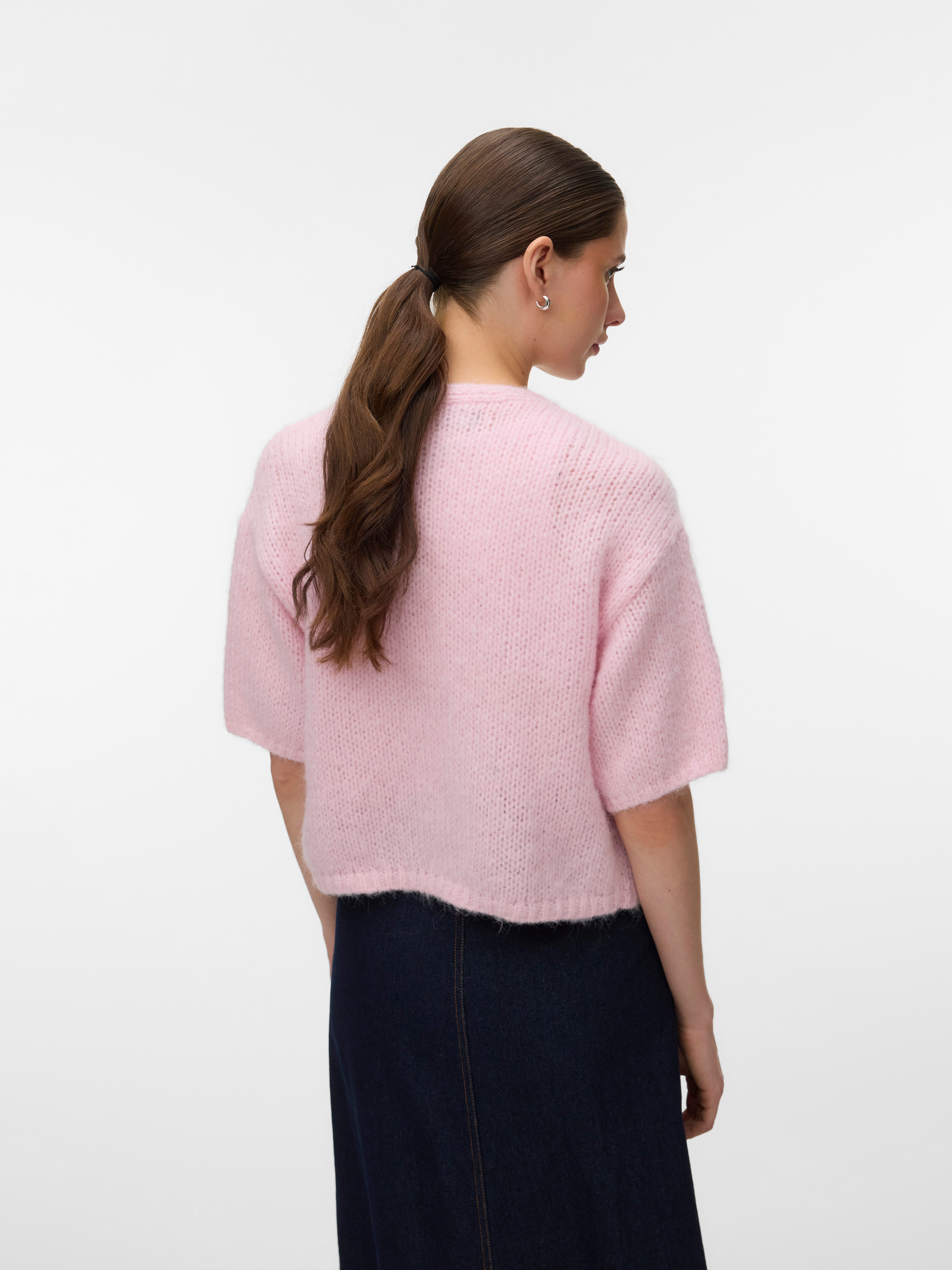 Vero Moda Strickjacke VMMAYBE 2/4 OPEN CARDIGAN NOOS Kunstfaser günstig online kaufen