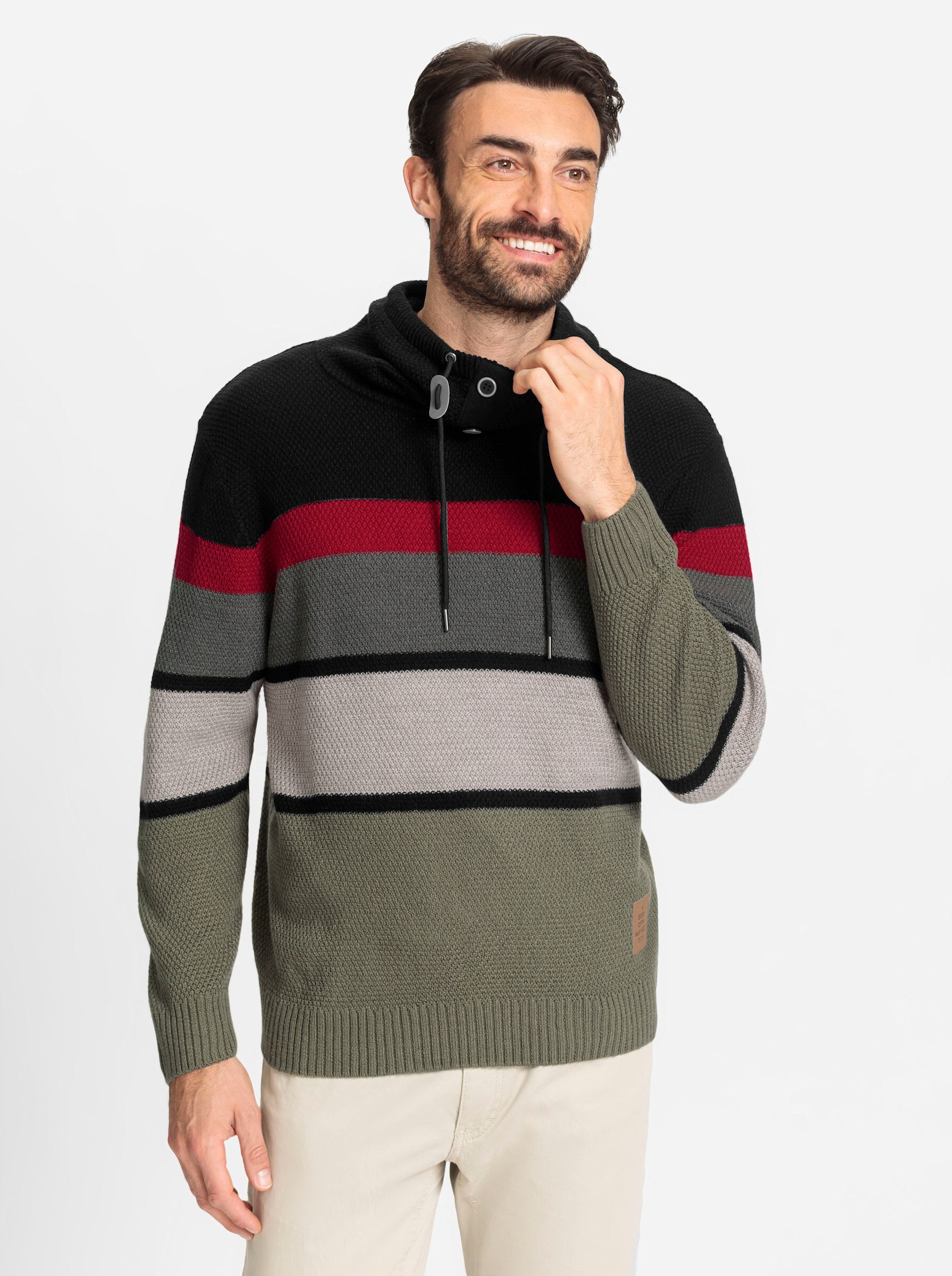 Witt Strickpullover Pullover Langarm Struktur