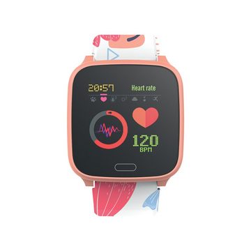 Forever Forever GO JW-100 Smartwatch Armbanduhr Kinder Schritt, Zeit, Datum Smartwatch