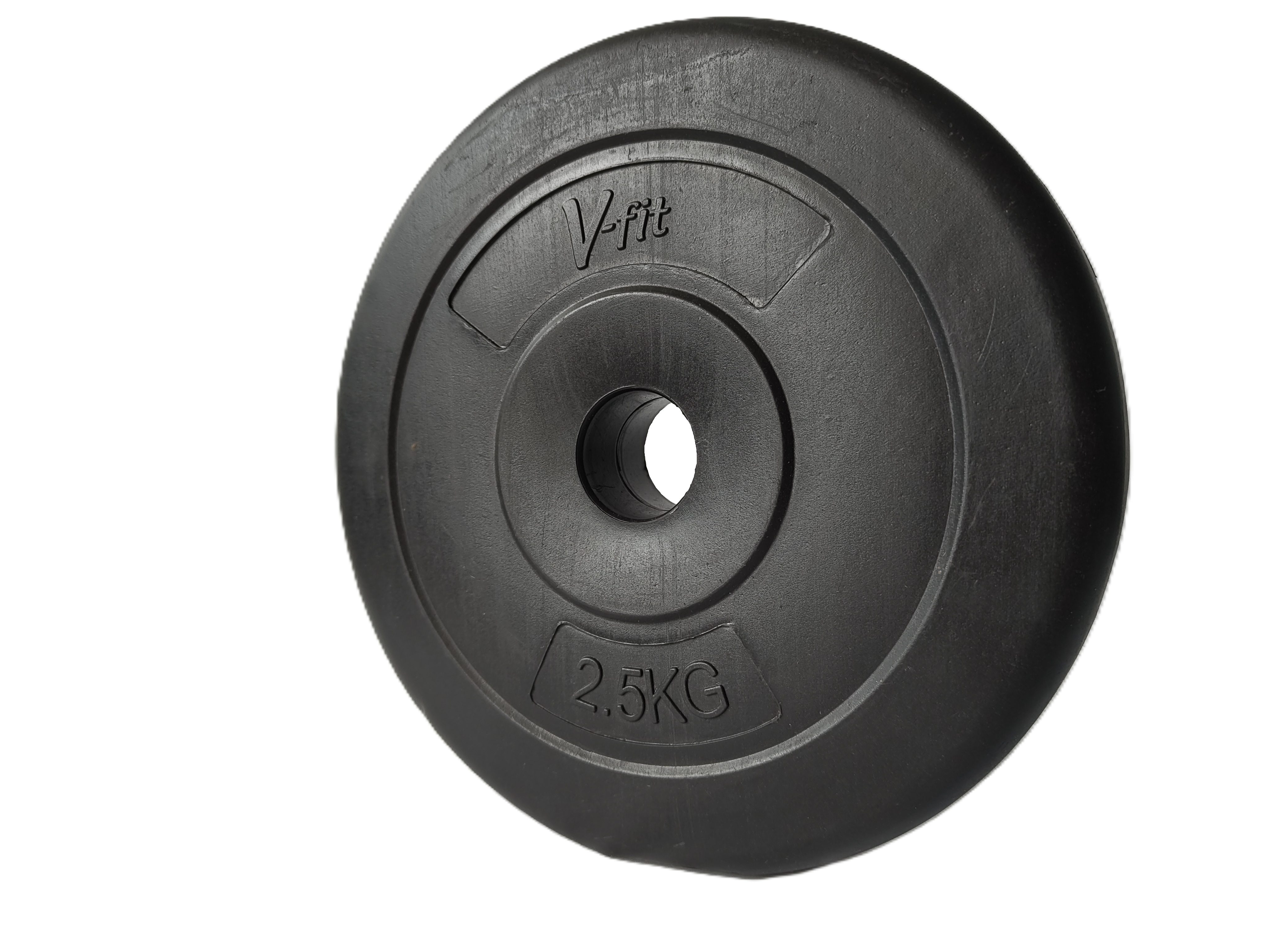 V-Fit Hantelscheiben Hantelscheibe 2,5 kg, 5 kg, (Set, 2-tlg., 2 Scheiben je Set)