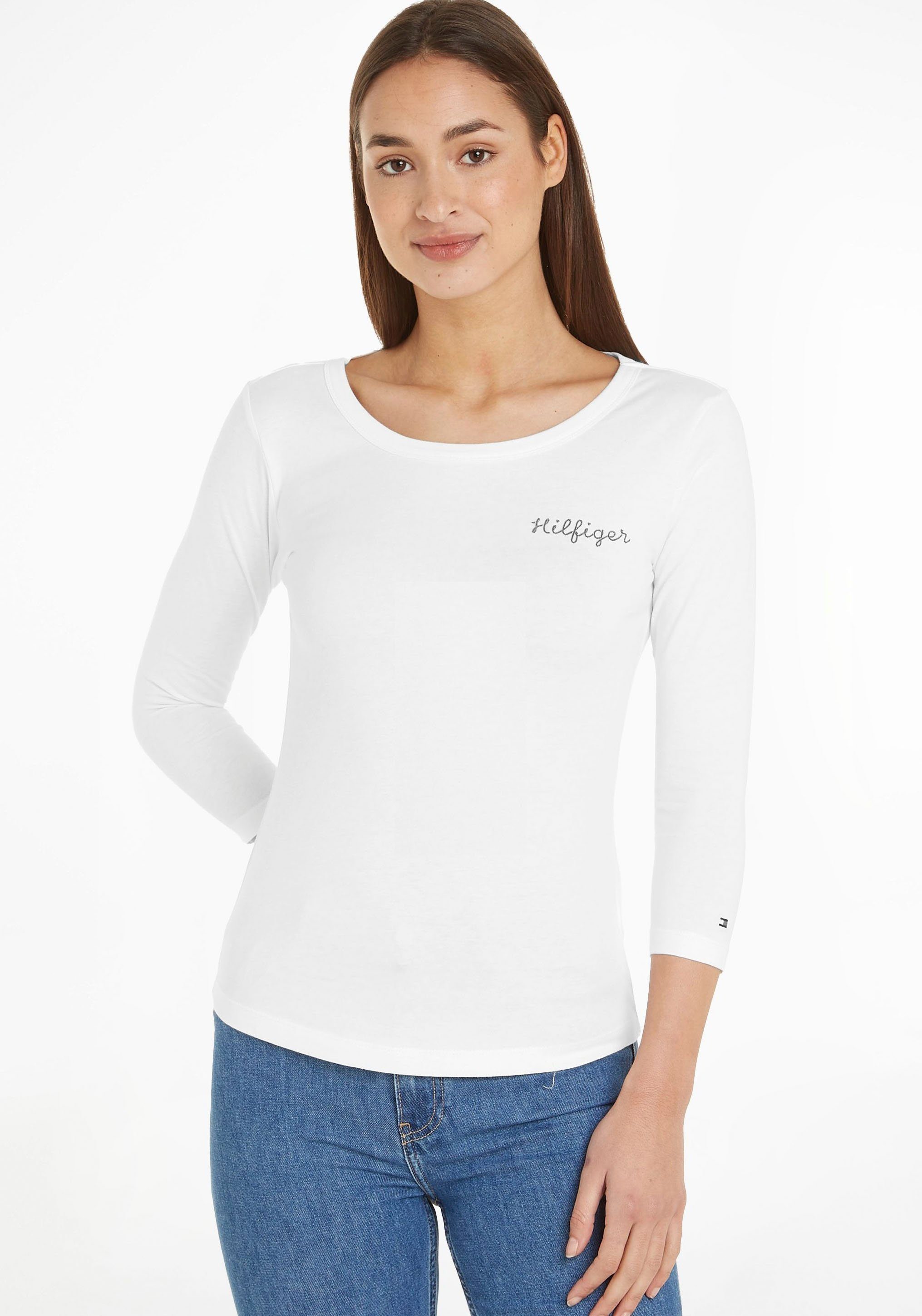 Weiße Shirts 3/4 Arm für Damen online kaufen | OTTO