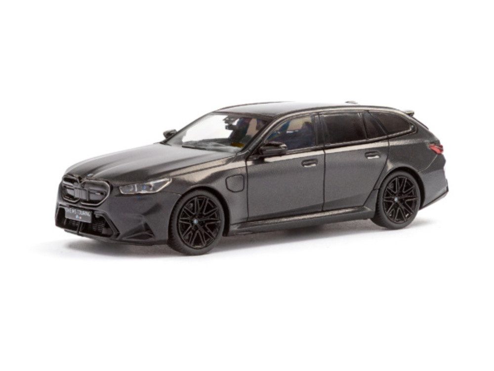 Solido Modellauto BMW M5 Touring Kombi 2024 grau metallic, Maßstab 1:43