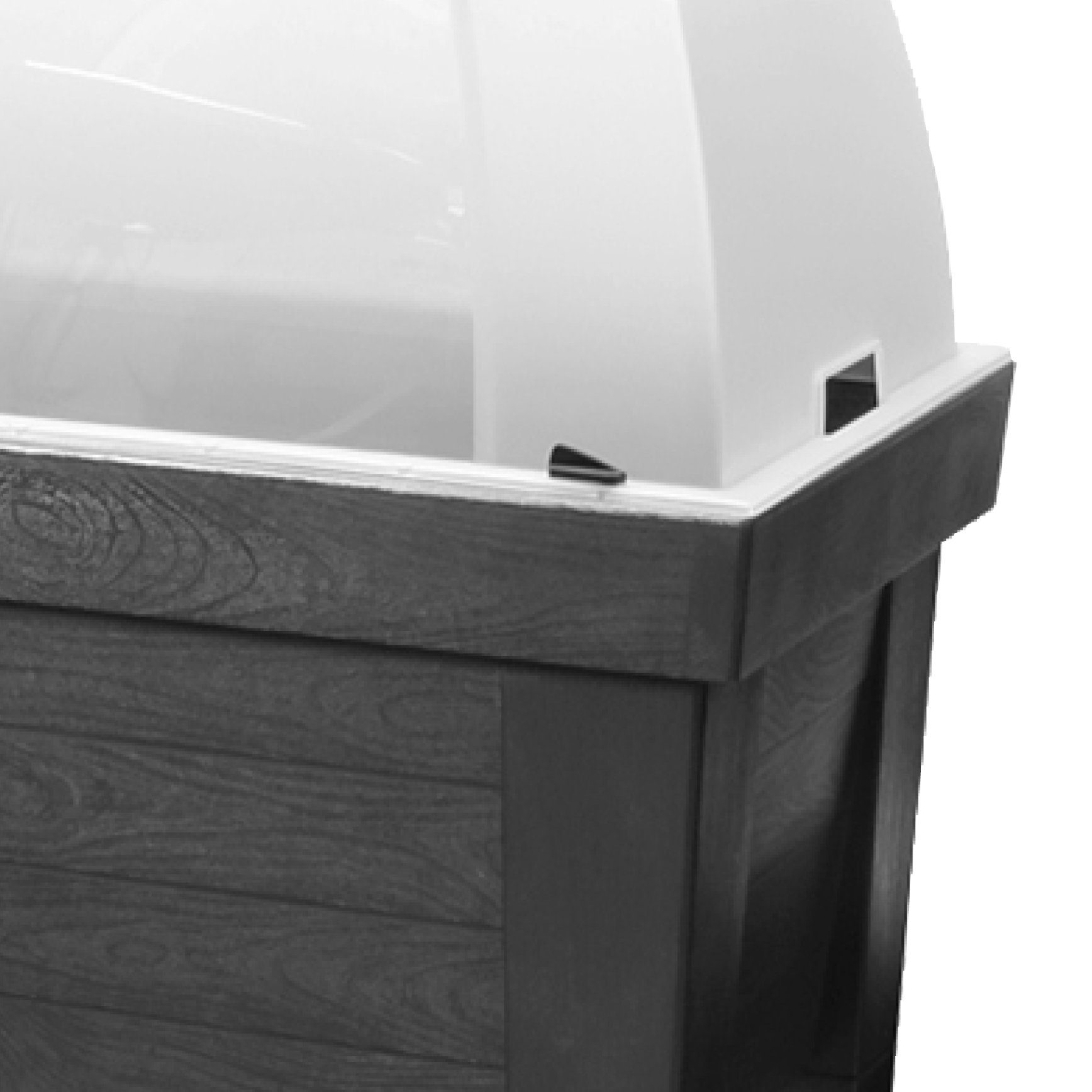 TOPCENT Hochbeet MAXI-Hochbeet mit Haube