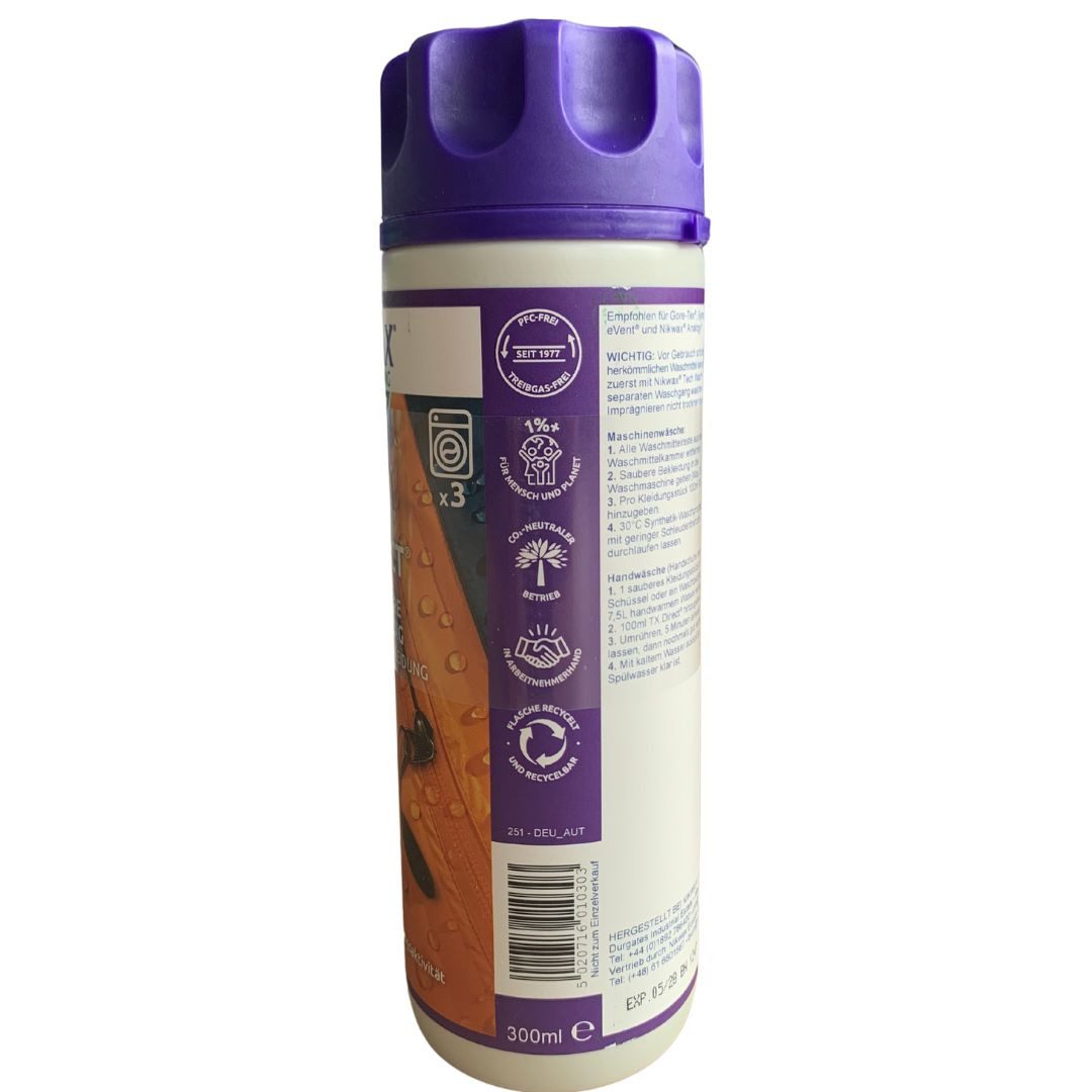 Nikwax NIKWAX Tech Wash und TX Direct Wash In 2 x 0,3 L Doppelpack Spezialwaschmittel