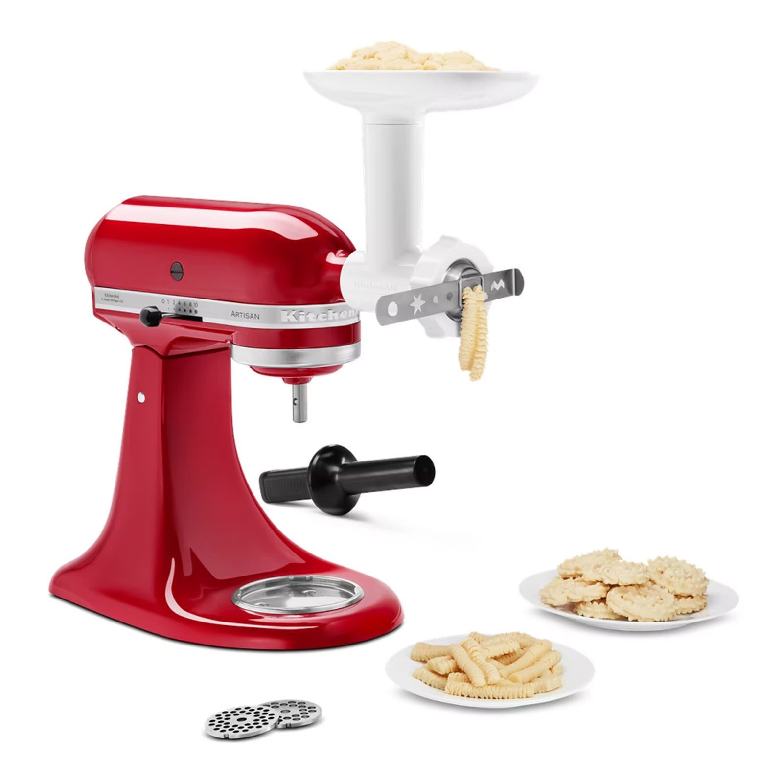KitchenAid Küchenmaschine 5KSMFGCA, Mahlen, Hacken und Pressen wie ein Profi