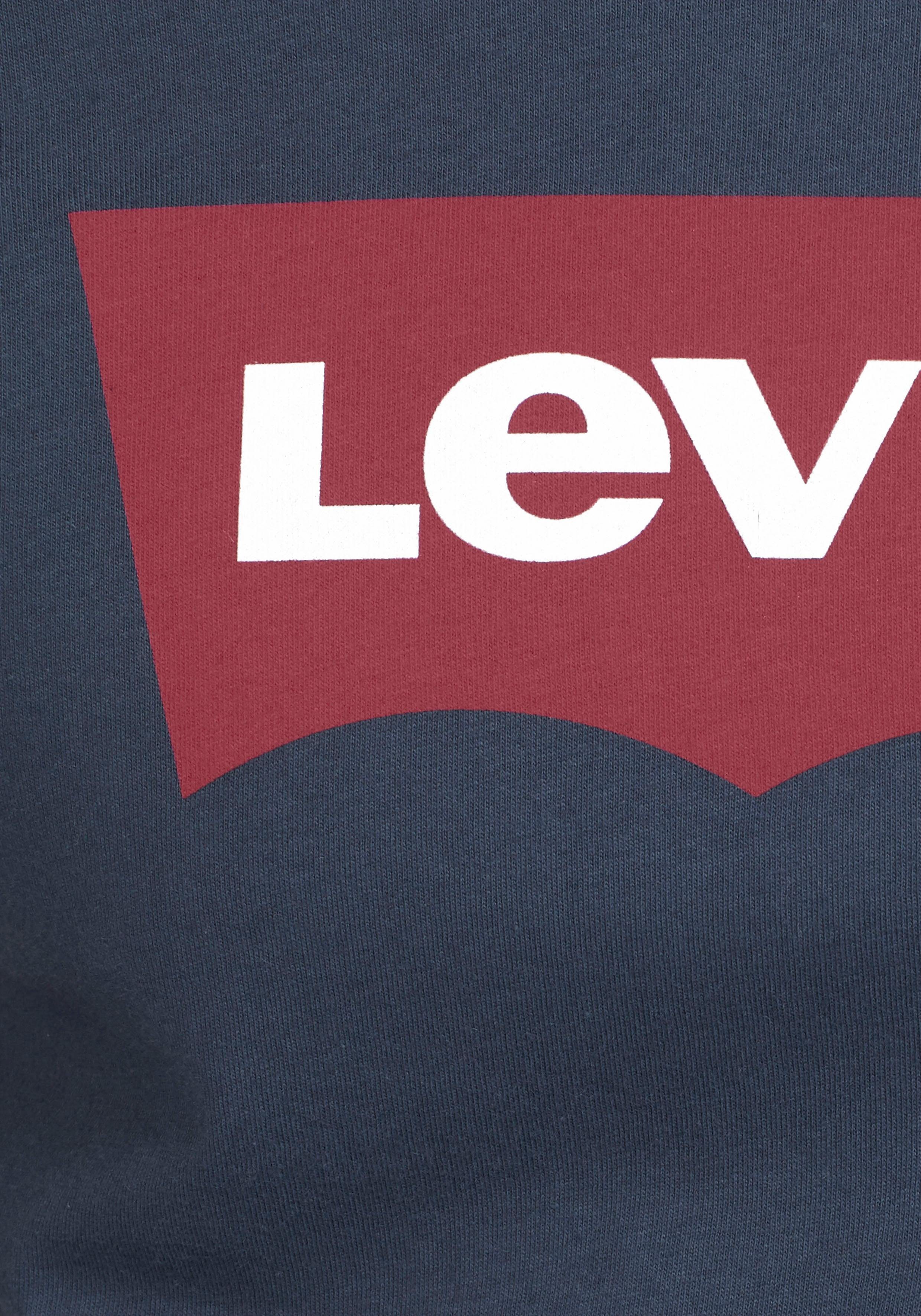 Levi's® T-Shirt Batwing Logo dress mit Logo-Front-Print blues Tee