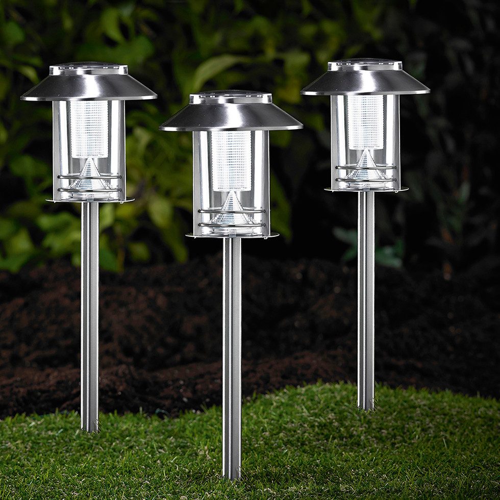 MeLiTec LED Solarleuchte Solar-Gartenleuchte, SO26, Prag, günstig online kaufen
