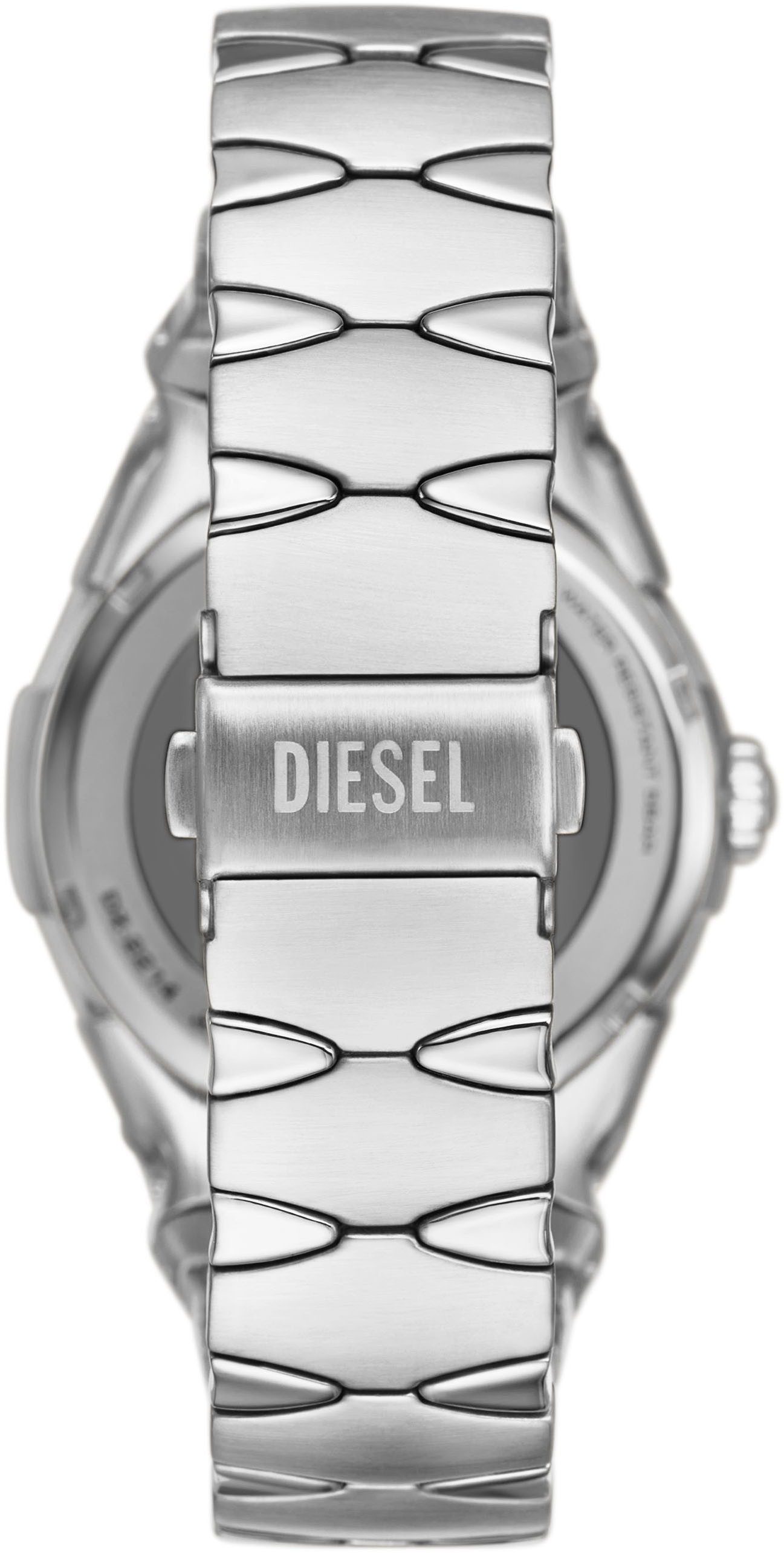 Diesel Quarzuhr D-SRUPTOR DZ2224, Armbanduhr, Herrenuhr, Edelstahlarmband, analog