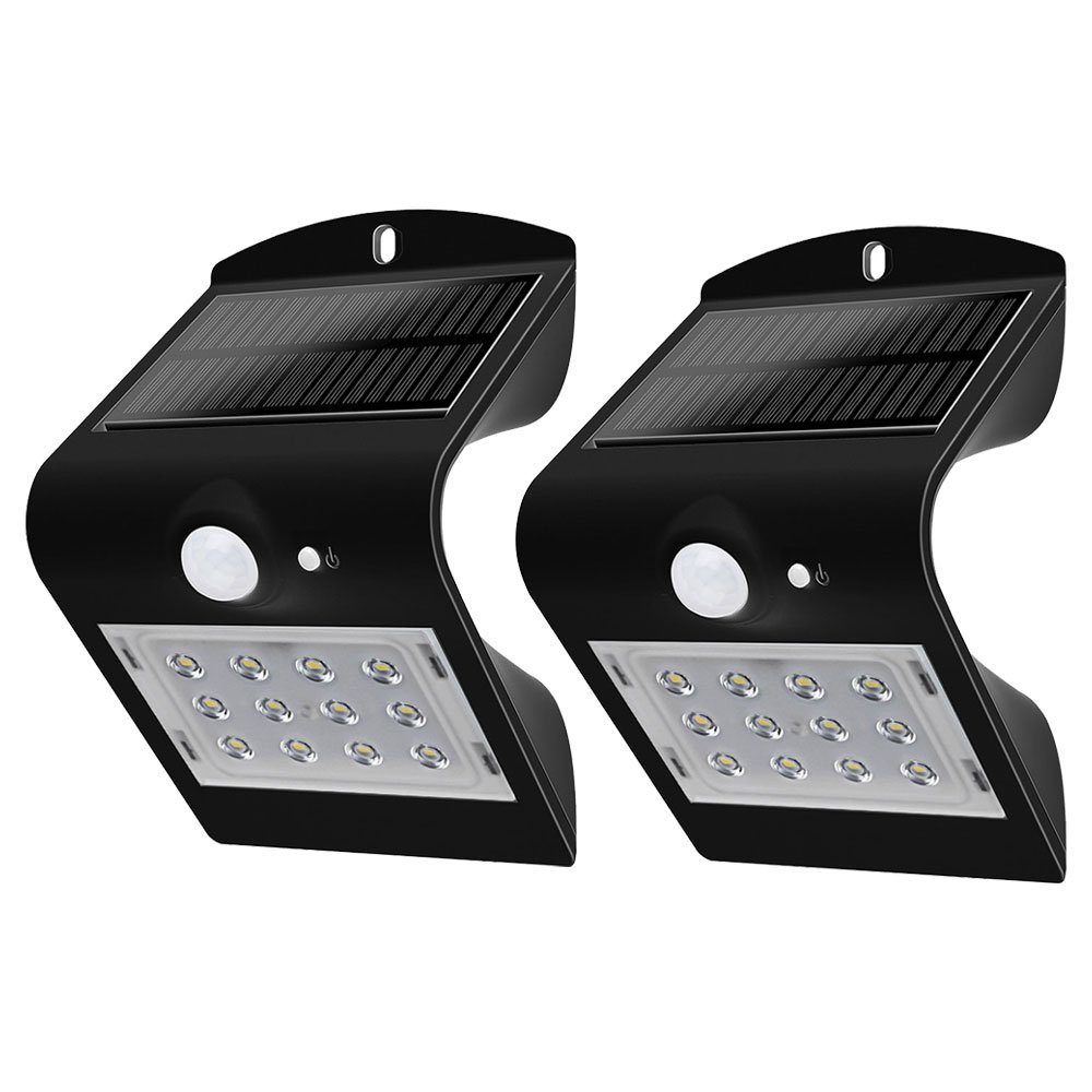 V-TAC LED Solarleuchte, LED-Leuchtmittel fest verbaut, Neutralweiß, 2er LED günstig online kaufen