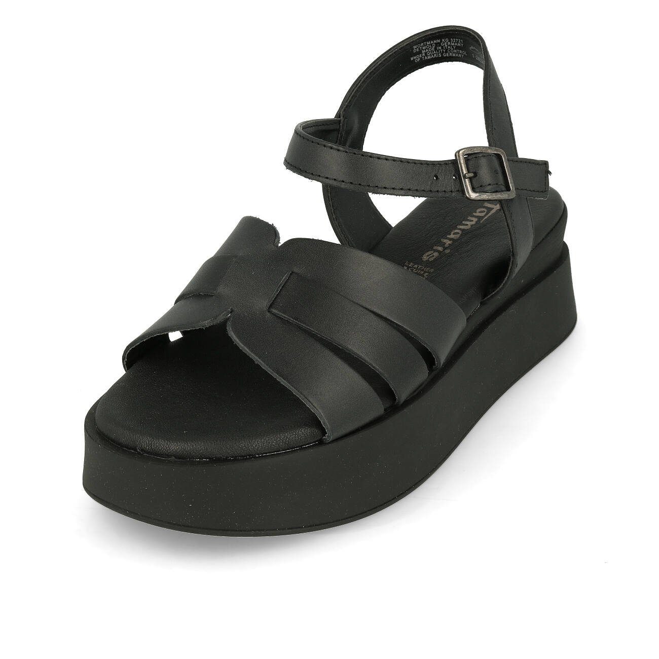 Damen Tamaris Sandale Black 1-1-28246-20-003 Tamaris Sandale Leather