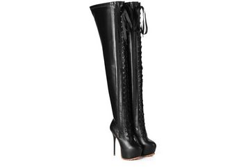 Giaro Luisa Black Matte Stiefel