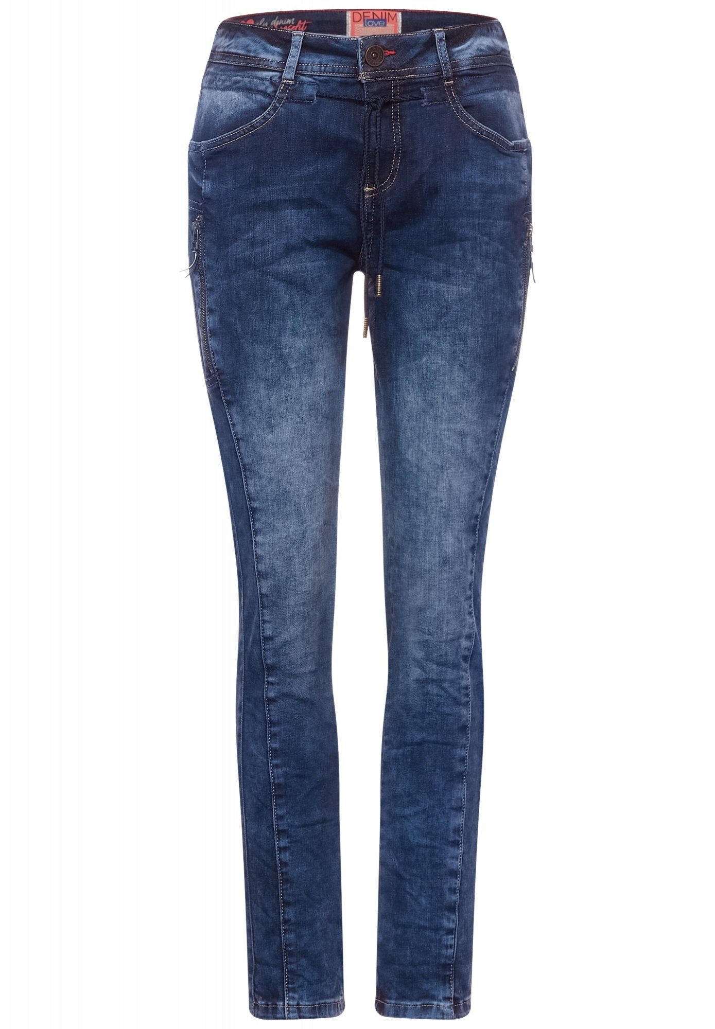 Zipper Bonny STREET Loose-fit-Jeans ONE