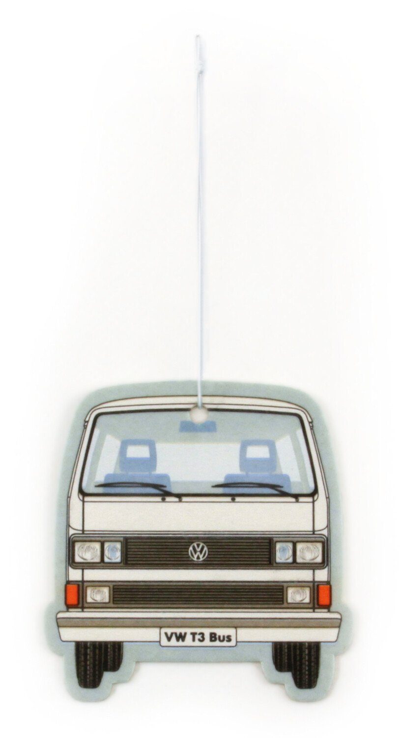 VW Collection by Volkswagen Design Duftspender Bulli T3 VW im Auto (1-St), Raumduft BRISA Fresh/blau fürs Lufterfrischer