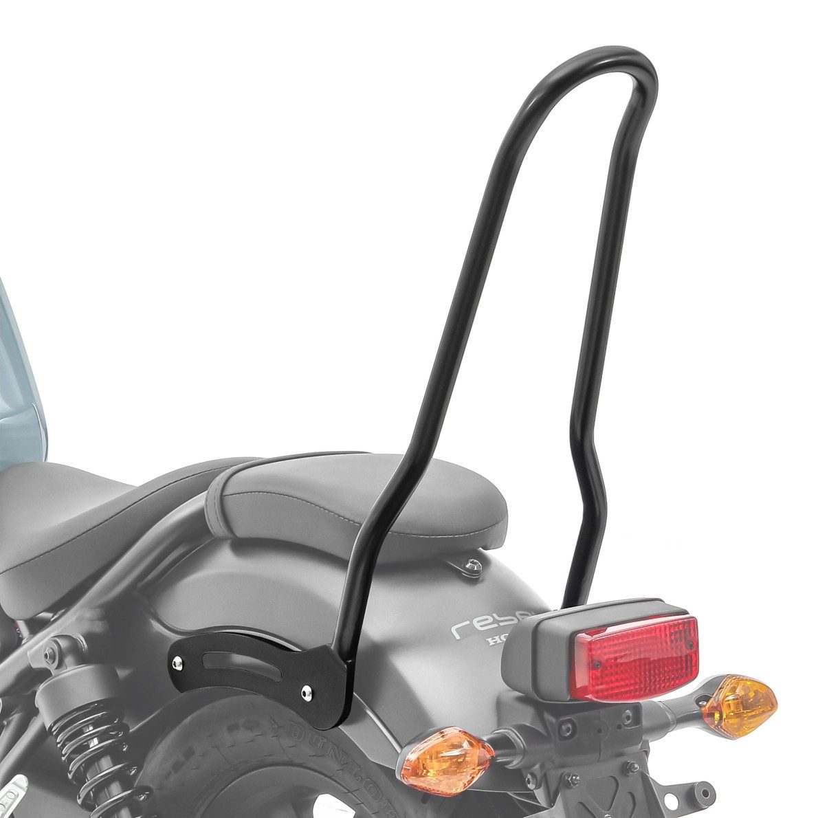 Craftride Reisetasche Sissybar für Honda Rebel 500 17-26 # Tampa schwarz